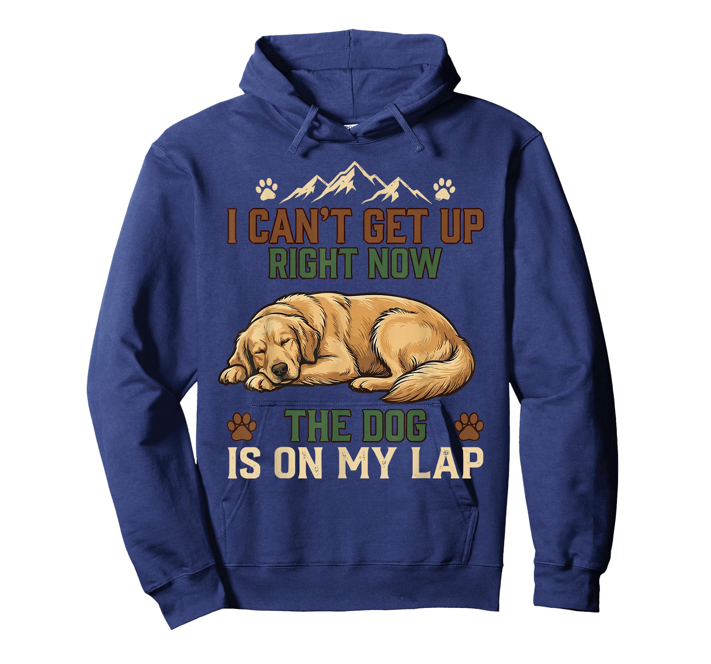 I Can’t Get Up Right Now The Dog is On My Lap Dog Lovers T-Shirt