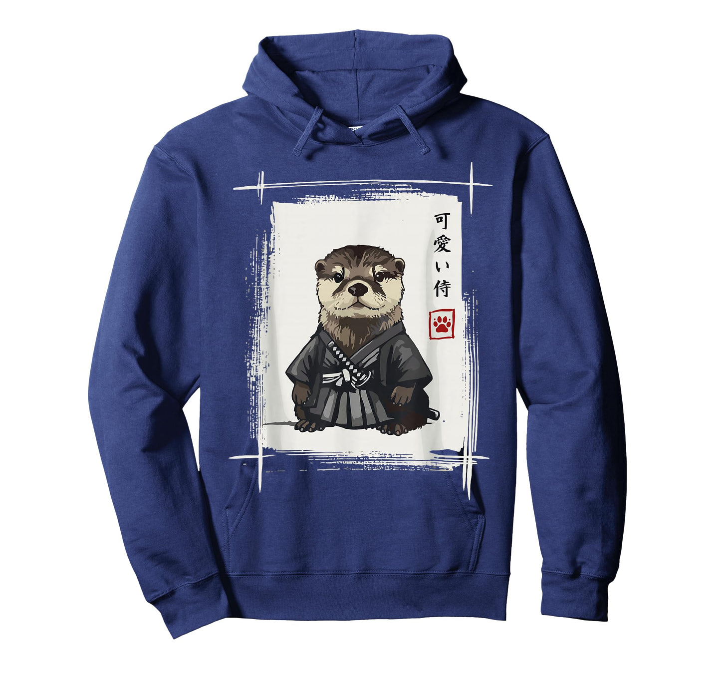 Samurai Otter Shirts for Women Men Vintage Graphic Japanese T-Shirt
