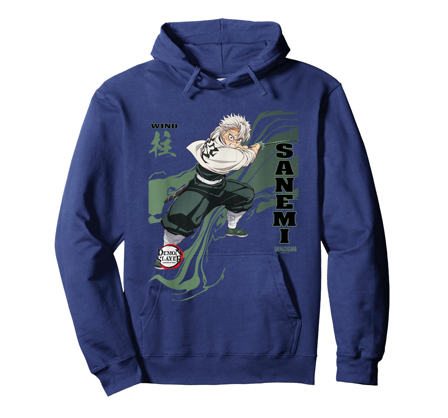 Demon Slayer: Infinty Castle Sanemi Wind Hashira Stance T-Shirt
