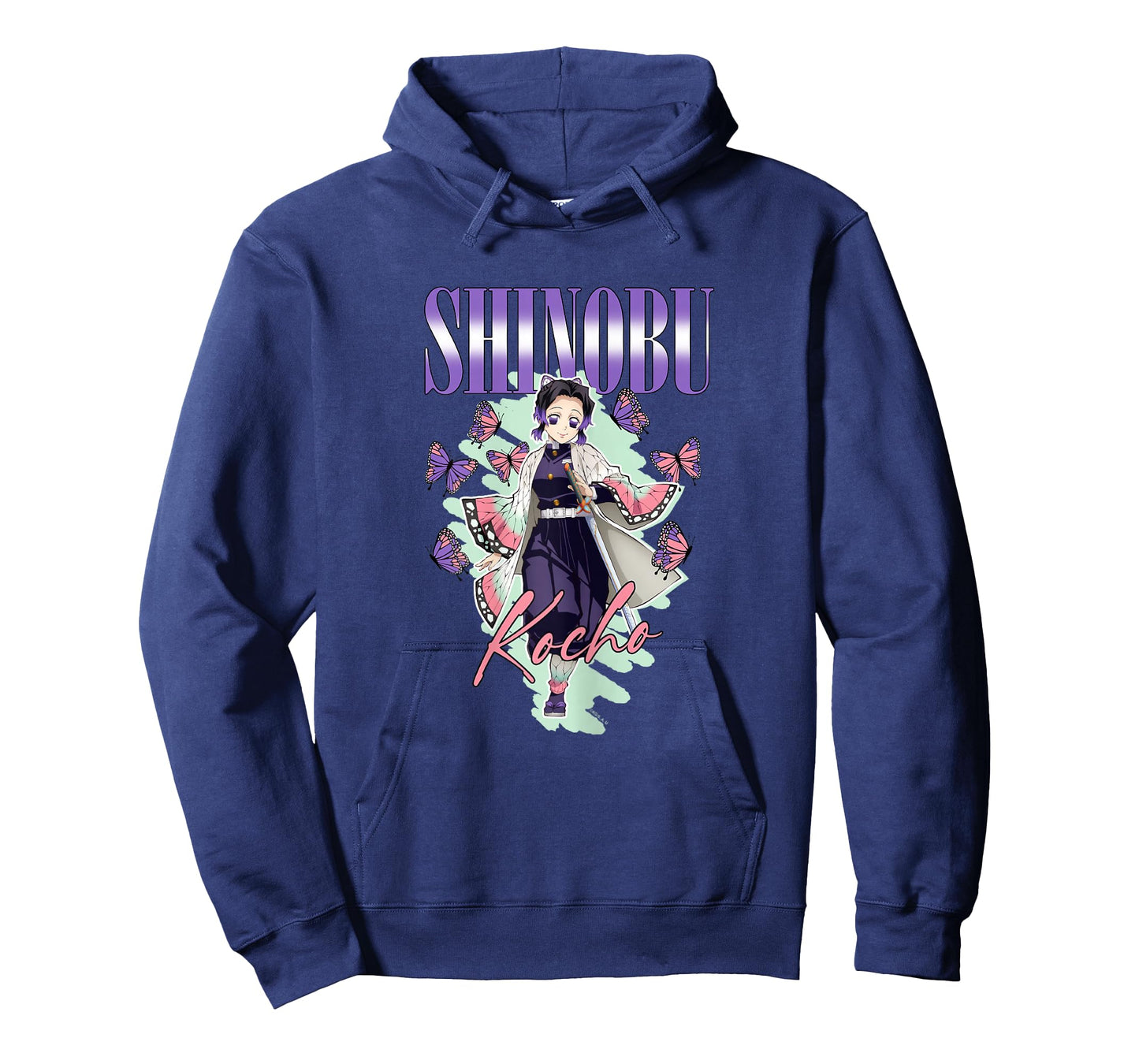 Demon Slayer: Kimetsu no Yaiba Shinobu Kocho Butterfly Haori T-Shirt