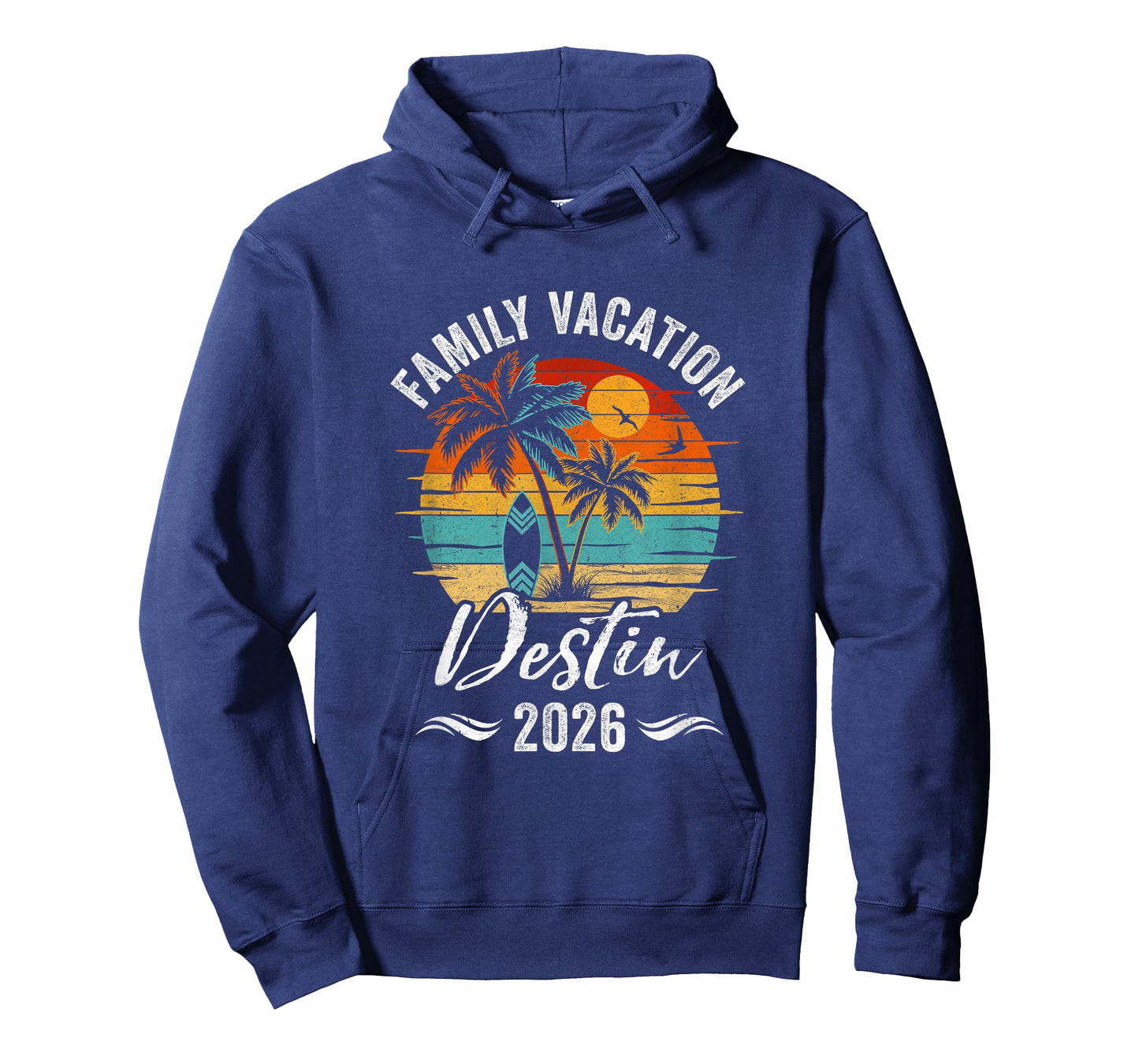 Family Vacation 2026 Vintage Destin Summer Matching Trip T-Shirt