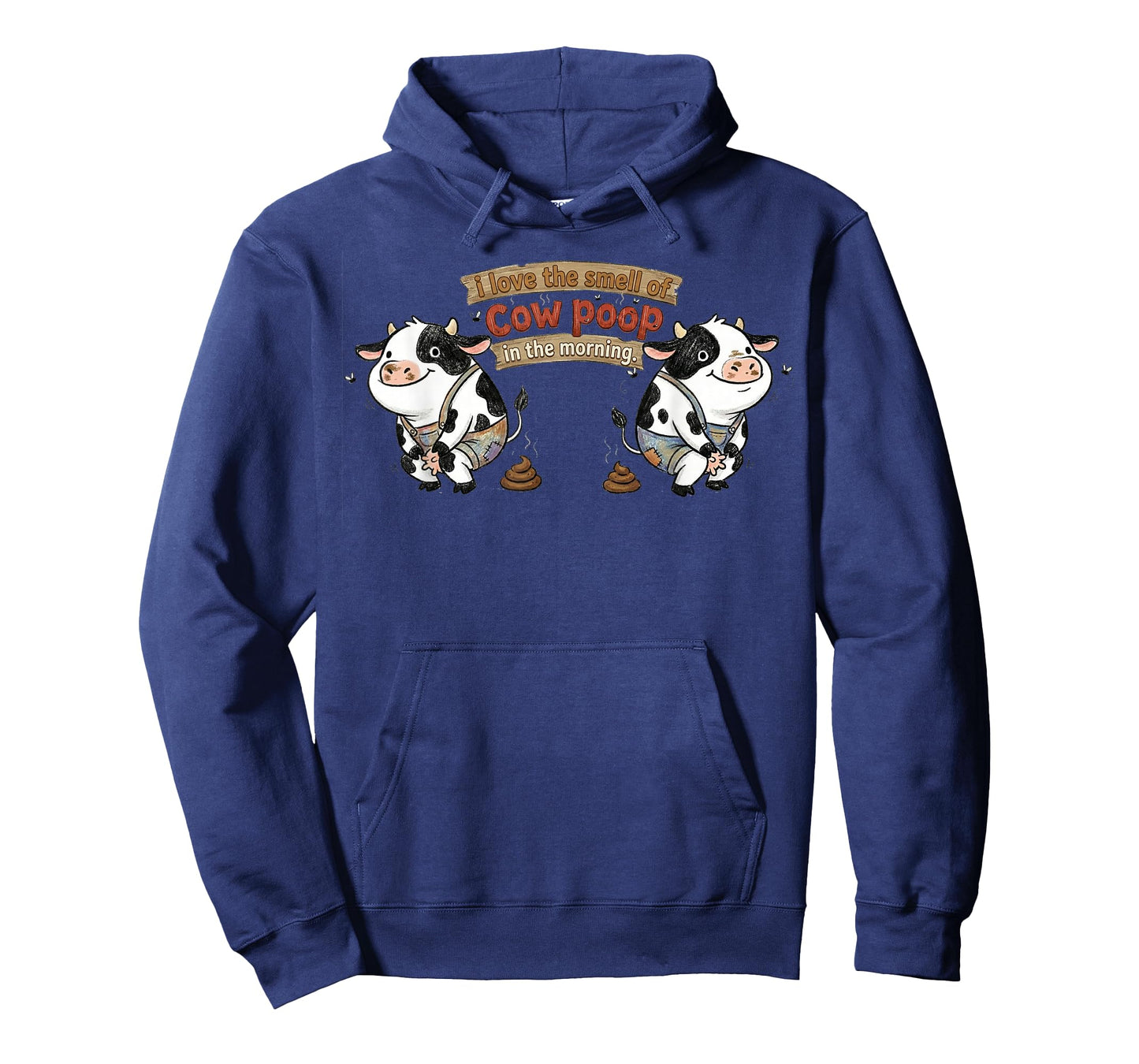 I Love Smell of Cow Poop in Morning Funny Farmer Cow Lover T-Shirt
