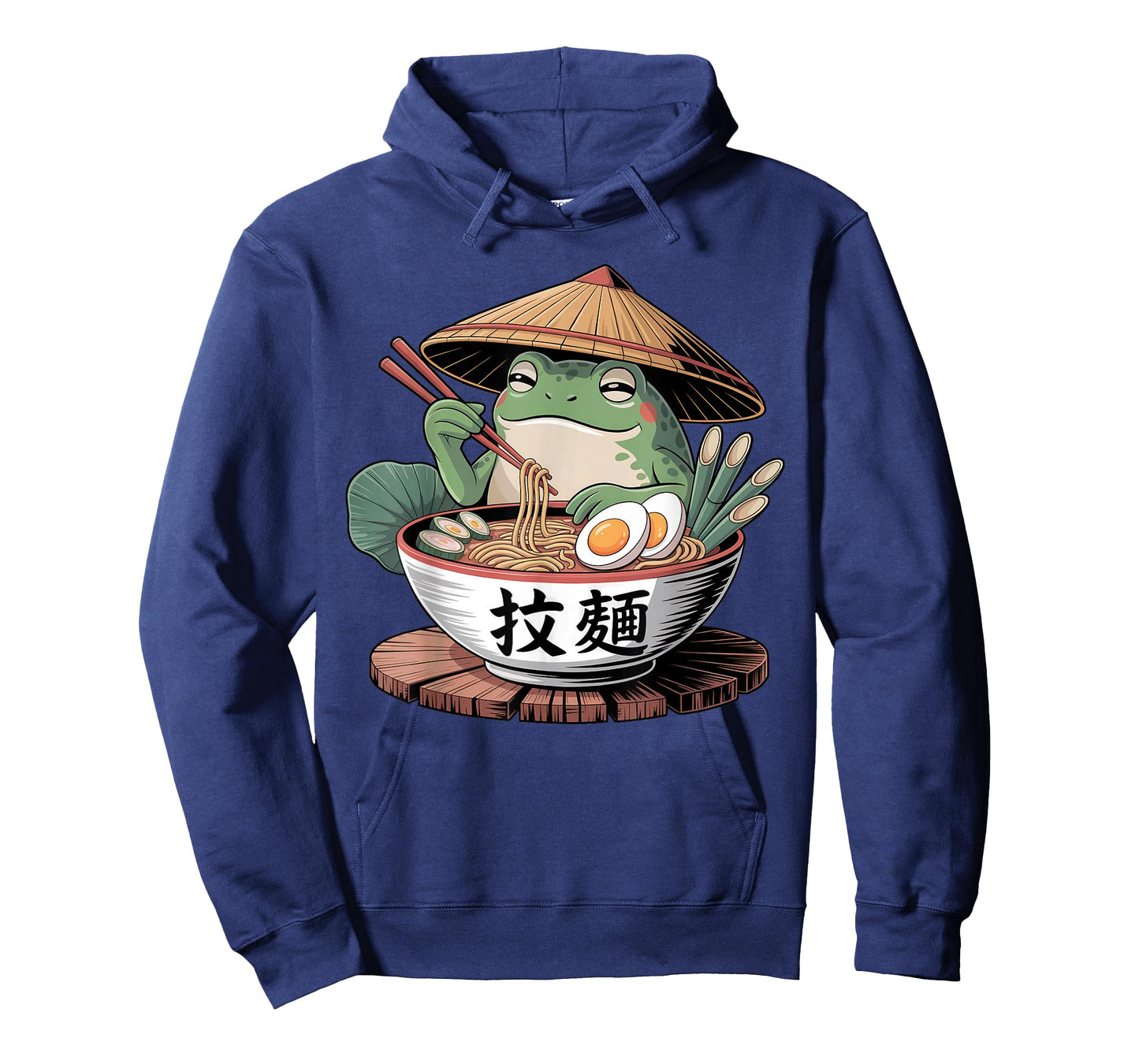 Kawaii Frog Eating Ramen Shirt Cute Funny Anime Japanese T-Shirt