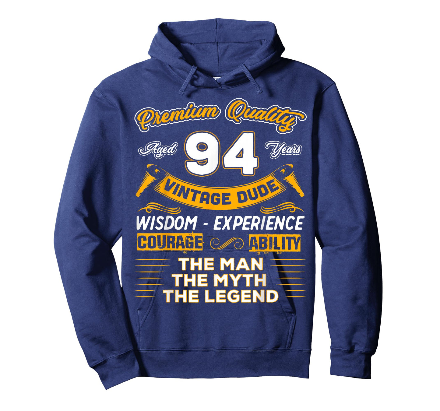 Vintage Man Myth Legend 94th Birthday Gift for 94 Years Old T-Shirt