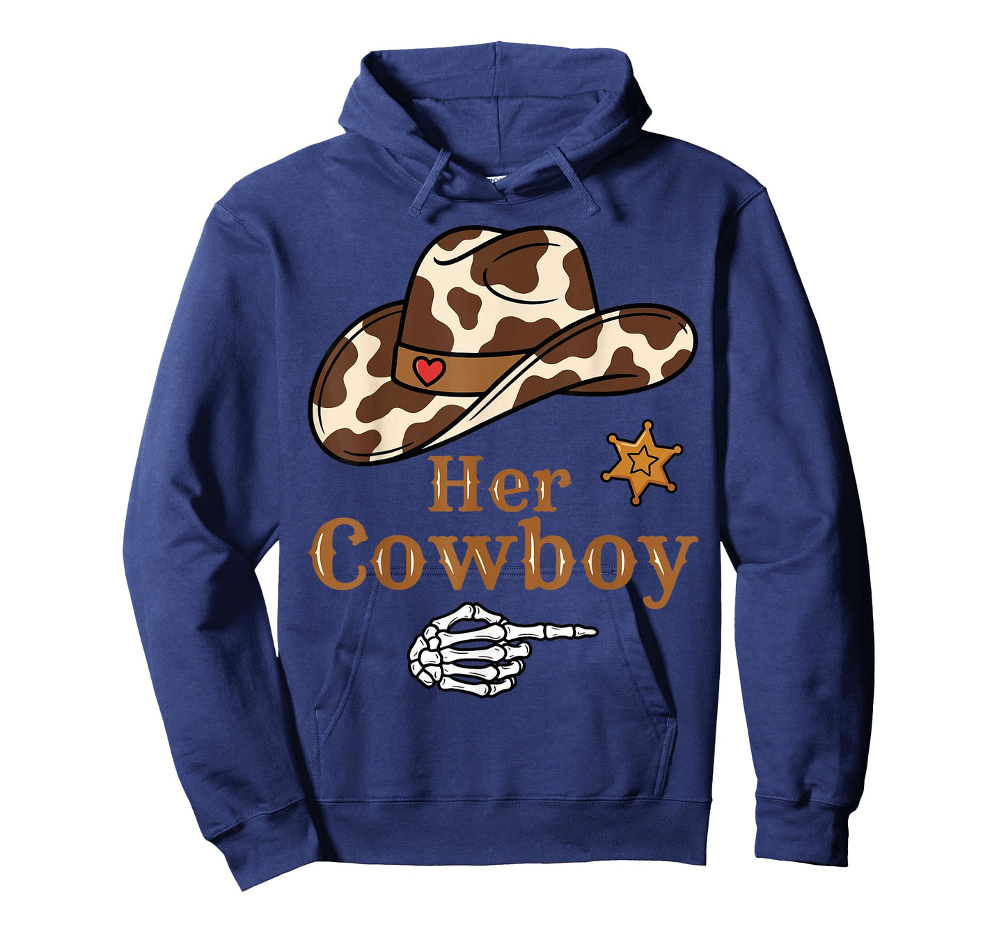 Matching Couples Her Cowboy Western His and Hers T-Shirt