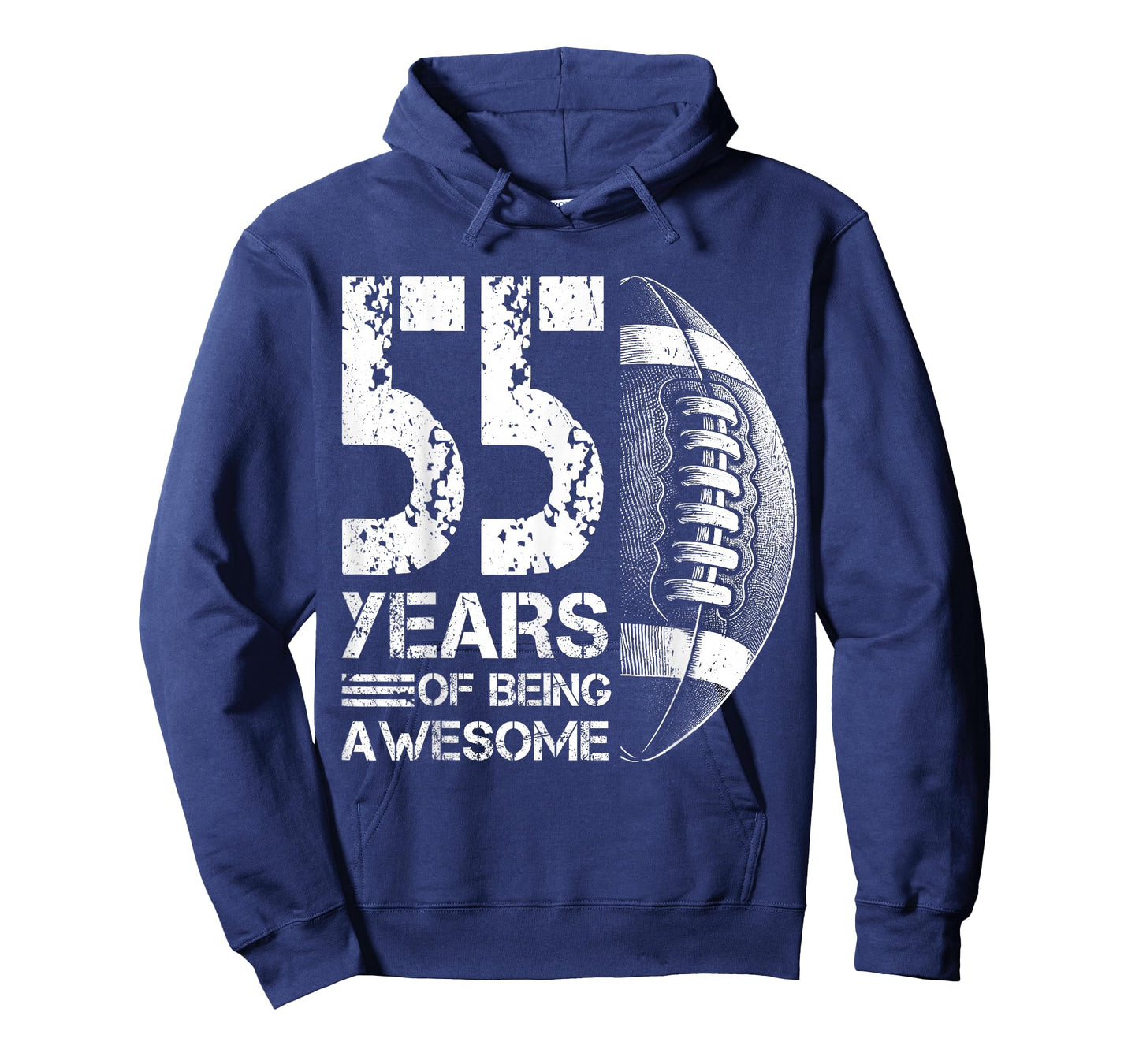 55th Birthday American Football 55 Years Old Man Woman T-Shirt