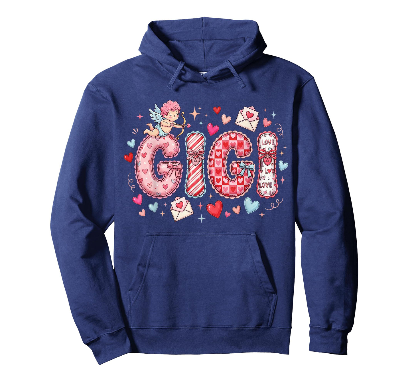Mama Gifts Mother Love Granny Hearts Gigi Valentine Grandma T-Shirt