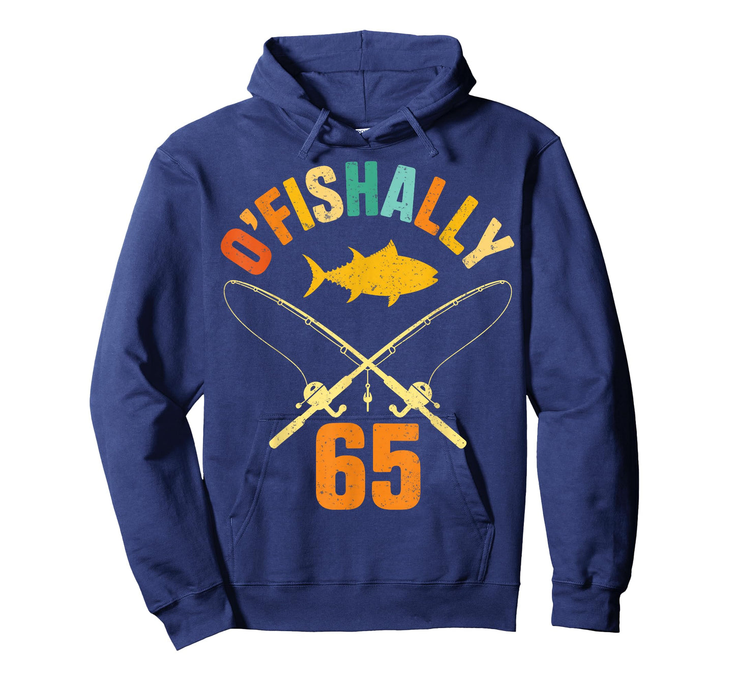 O-Fishally 65 Fisherman Fishing 65th Birthday Party T-Shirt