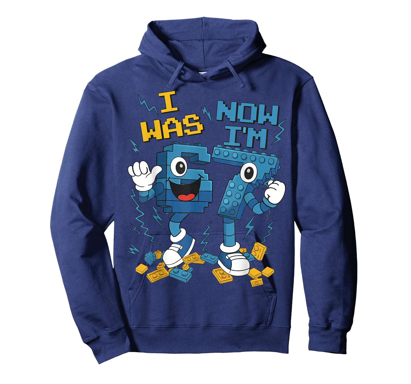 I was 6 Now I'm 7 Funny 67 Six Seven 6-7 Italian Brainrot T-Shirt