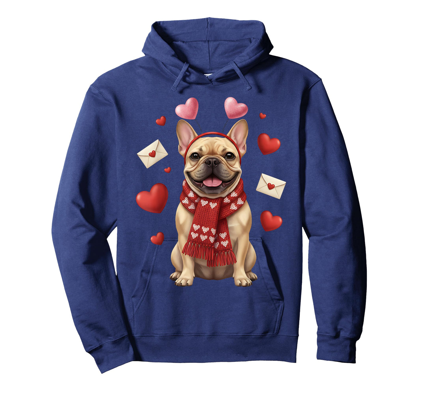 Cute French Bulldog Valentine’s Day Dog Mom - Frenchie Lover T-Shirt