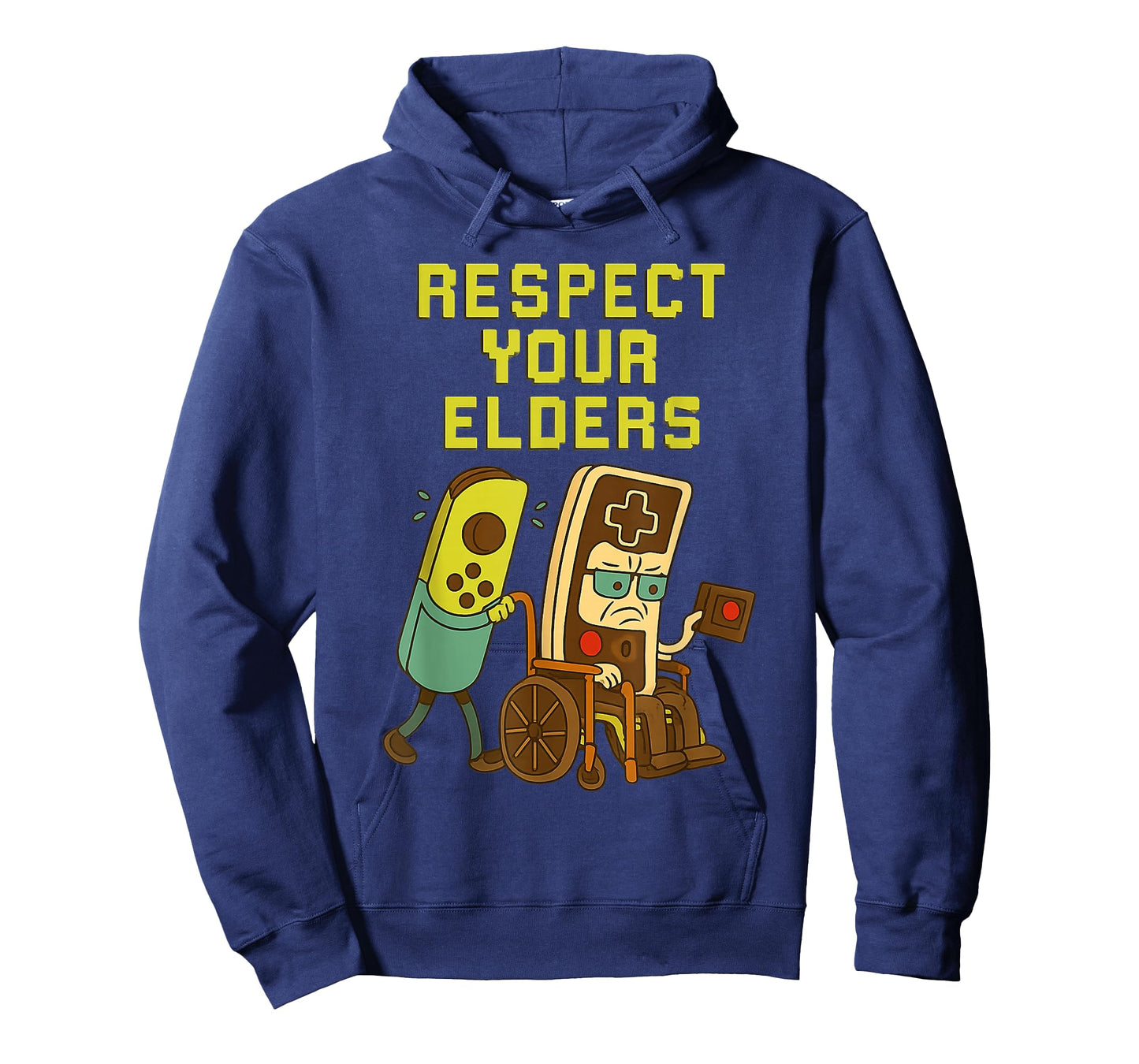 Respect Your Elders Retro Gaming Funny Gamer Controller 80s T-Shirt