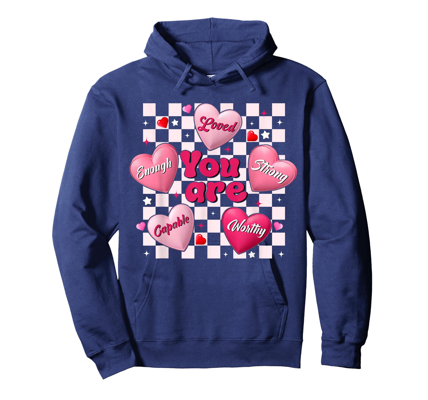 Valentine You are Loved Worthy Enough Heart Teacher Women T-Shirt