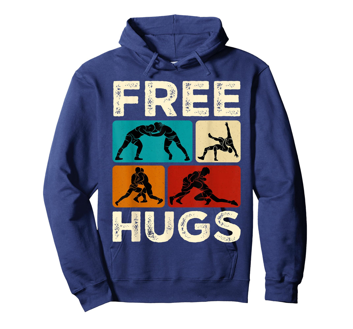Hugs Funny Wrestling Humor Wrestler Wrestle Men Women Boys T-Shirt