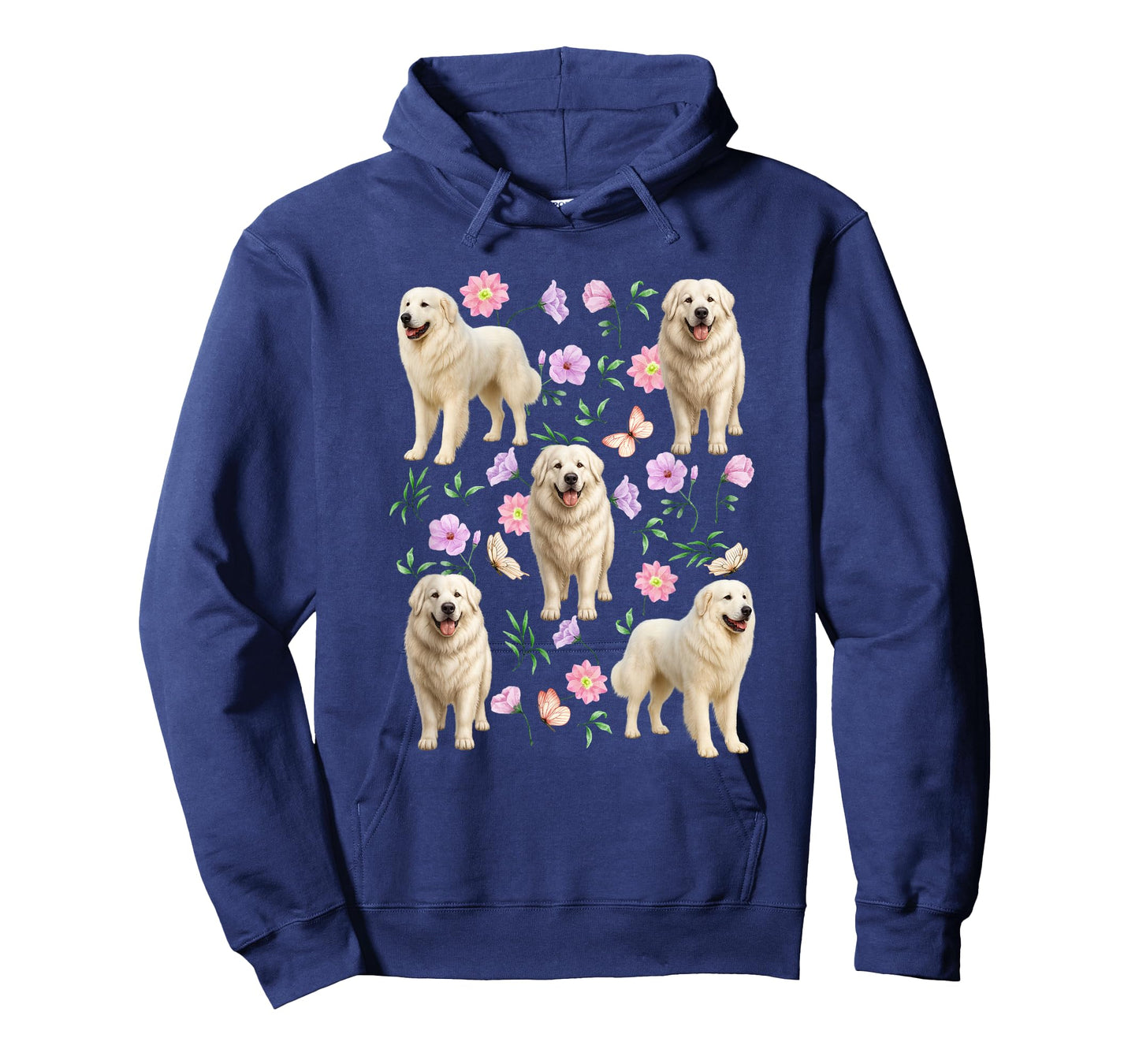 Great Pyrenees Owner Flowers Great Pyrenees Lover T-Shirt