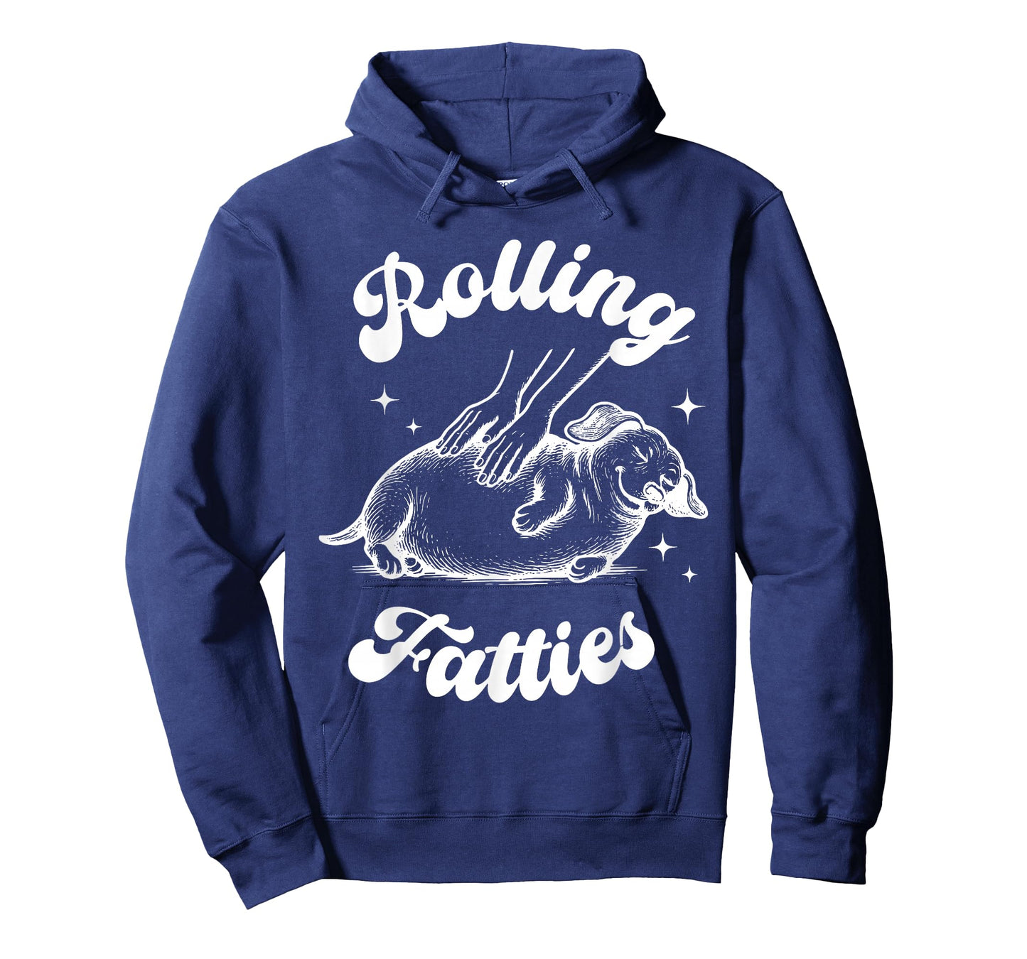 Rolling Fatties Dog Dachshund Weed Wiener Dog Lover Puppy T-Shirt