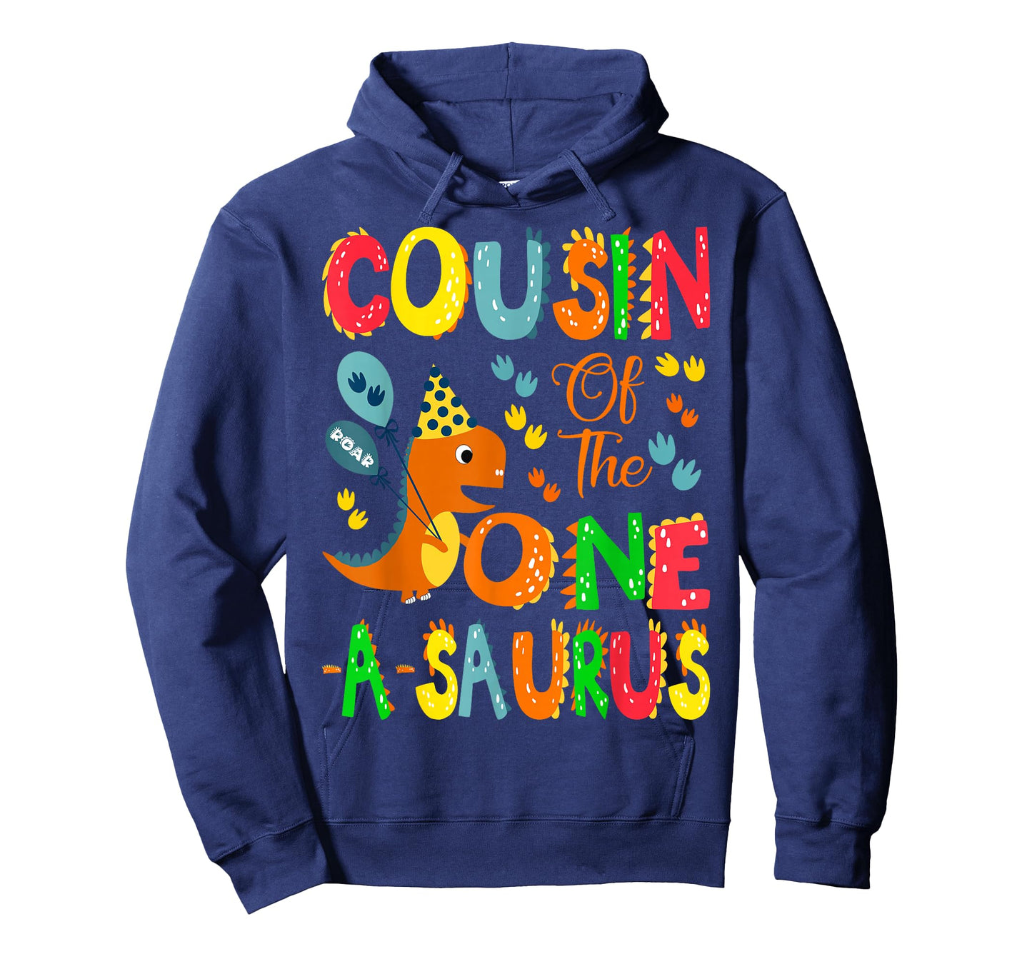 Cousin of The One-A-Saurus 1st Birthday Boy Dinosaur Lover T-Shirt