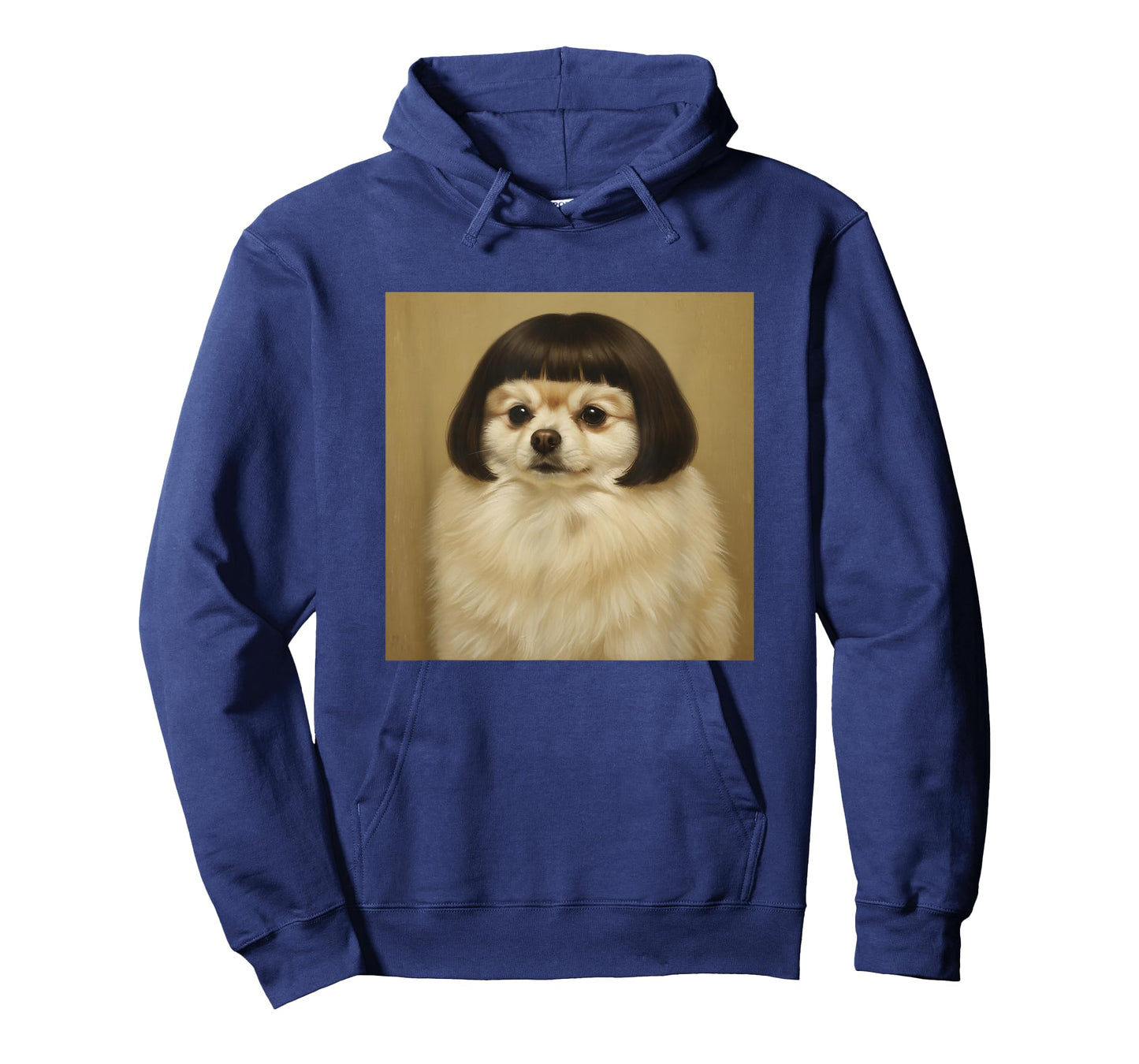 Funny Pomeranian Bob Haircut Dog Meme for Men Women Kids T-Shirt