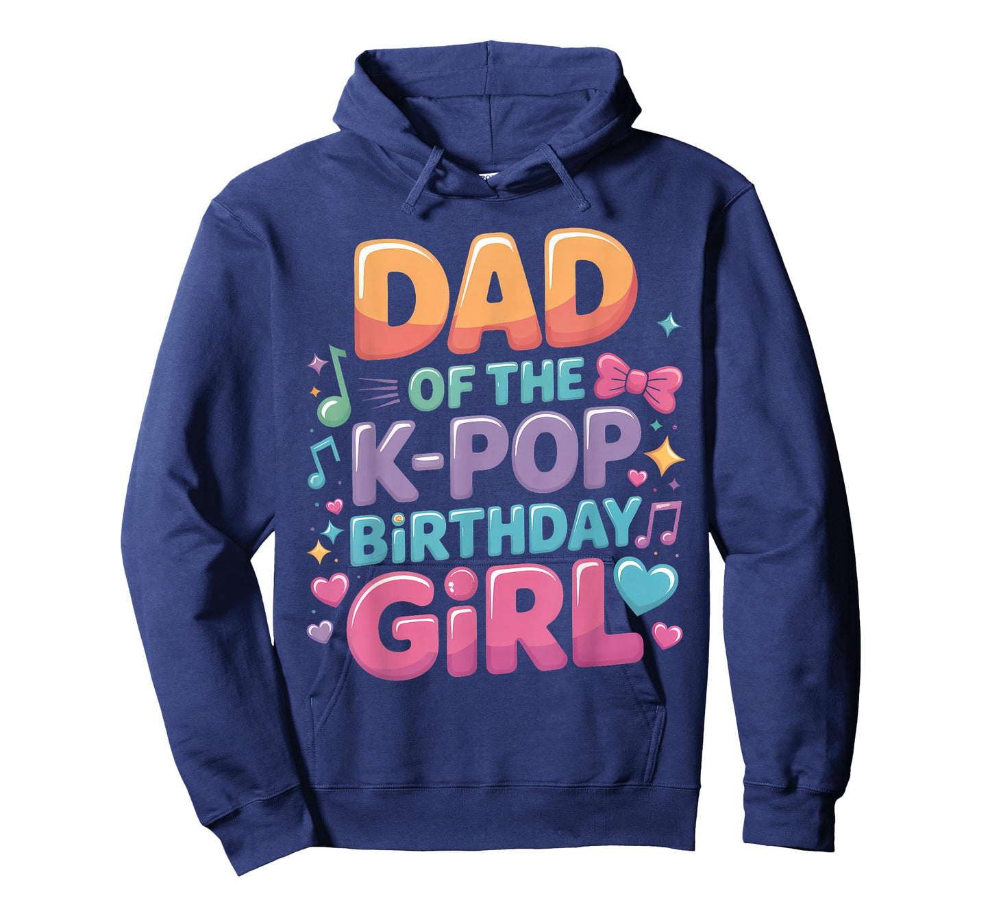 Dad of The K Pop Birthday Girl Party Matching Family Cute T-Shirt