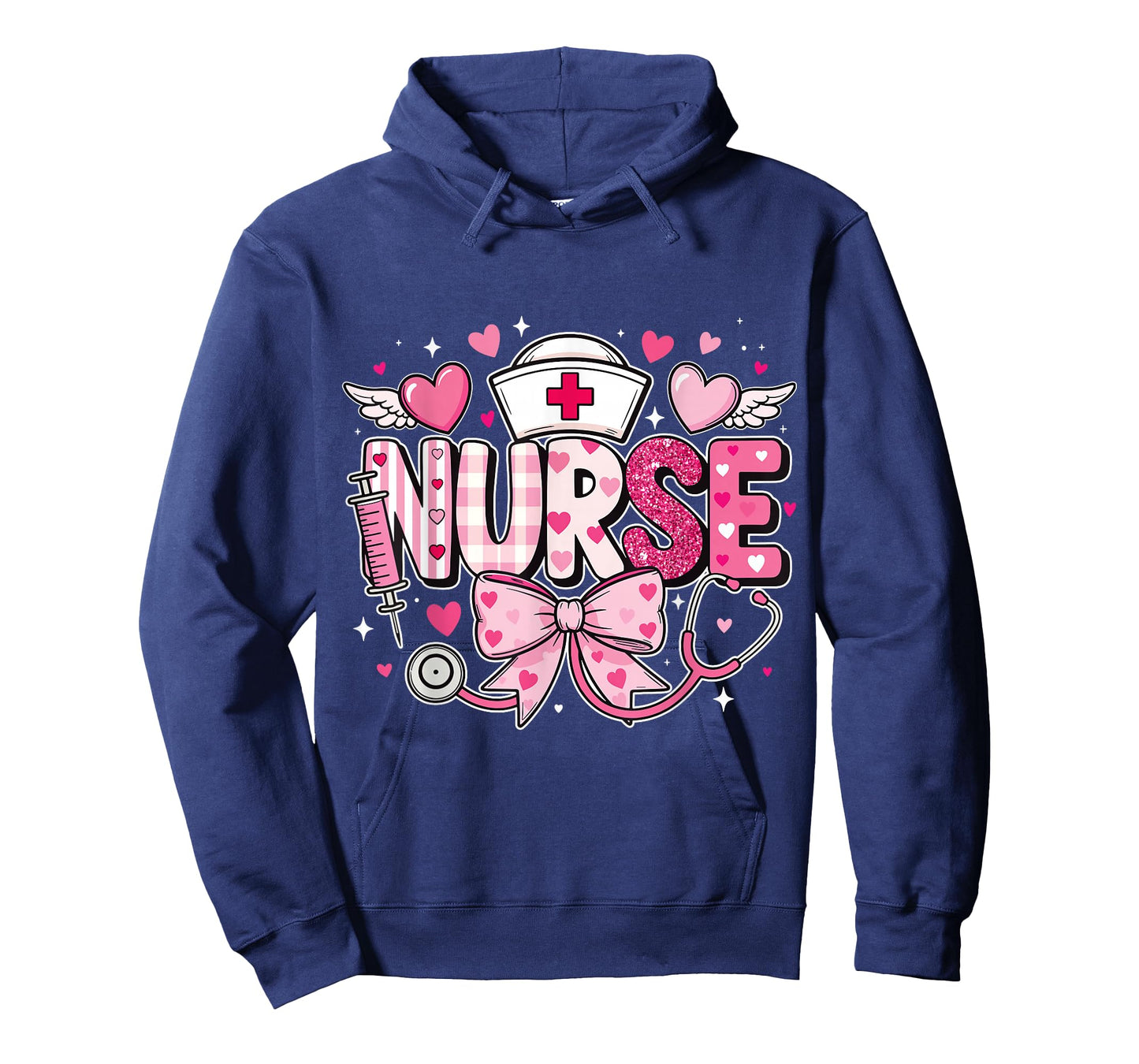 Nurse Valentines Day Cute Stethoscope RN Nursing Life T-Shirt