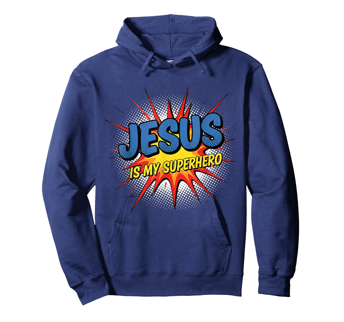 Christian Jesus is My Superhero Comic Pop Art T-Shirt