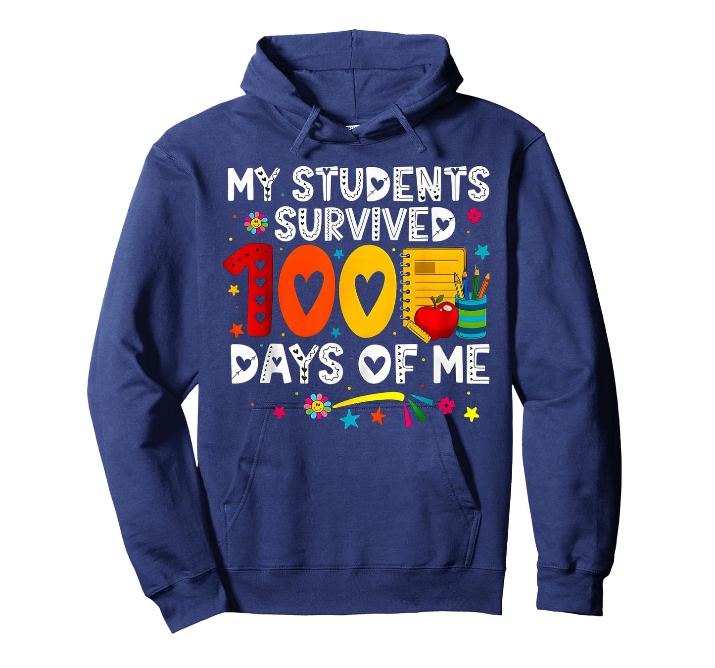 My Students Survived 100 Days of Me School Teacher Funny T-Shirt