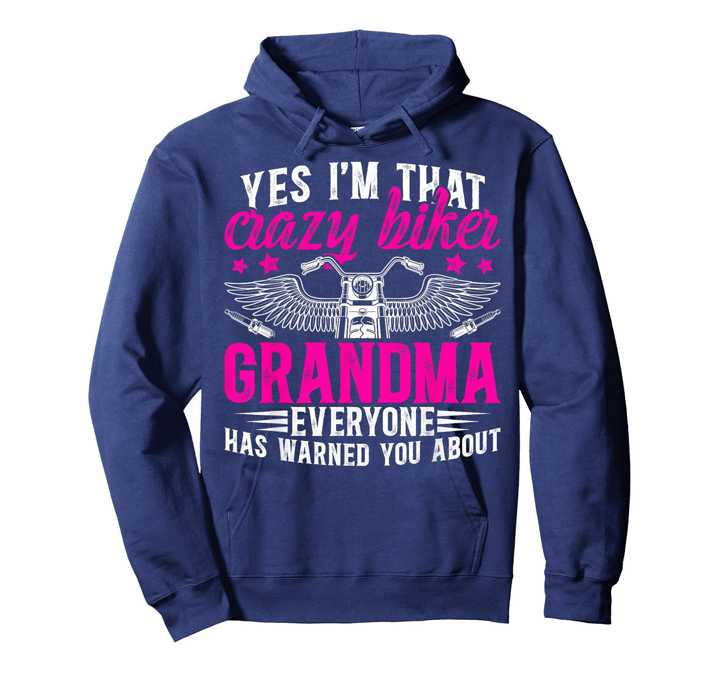I'm That Crazy Biker Grandma Motorcycle Rider Grandmother T-Shirt