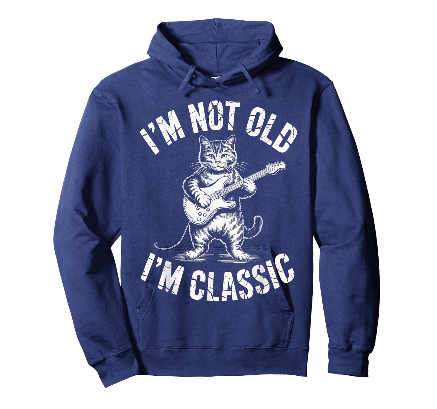 I’m Not Old I’m Classic Funny Cat Vintage Graphic Men Womens T-Shirt