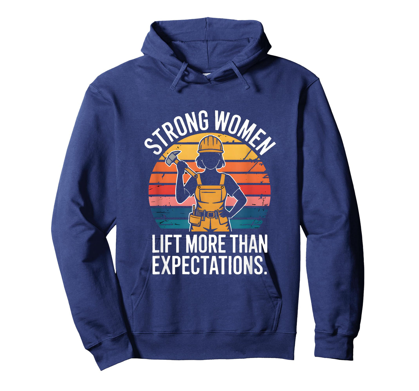 Strong Women Lift More Than Expectations Construction T-Shirt