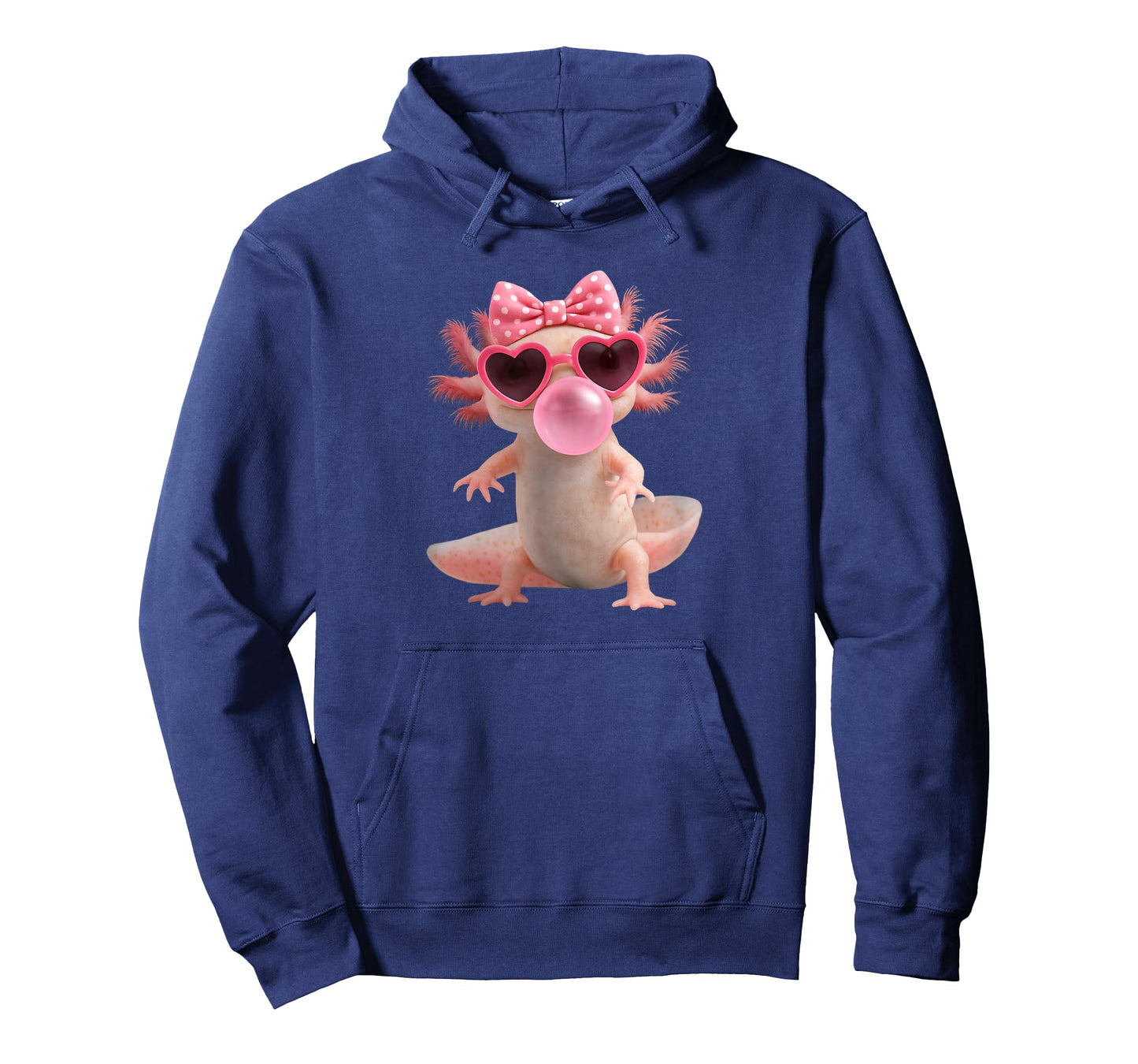 Axolotl Wearing Sunglasses Kawaii Axolotls Women Kids Girls T-Shirt
