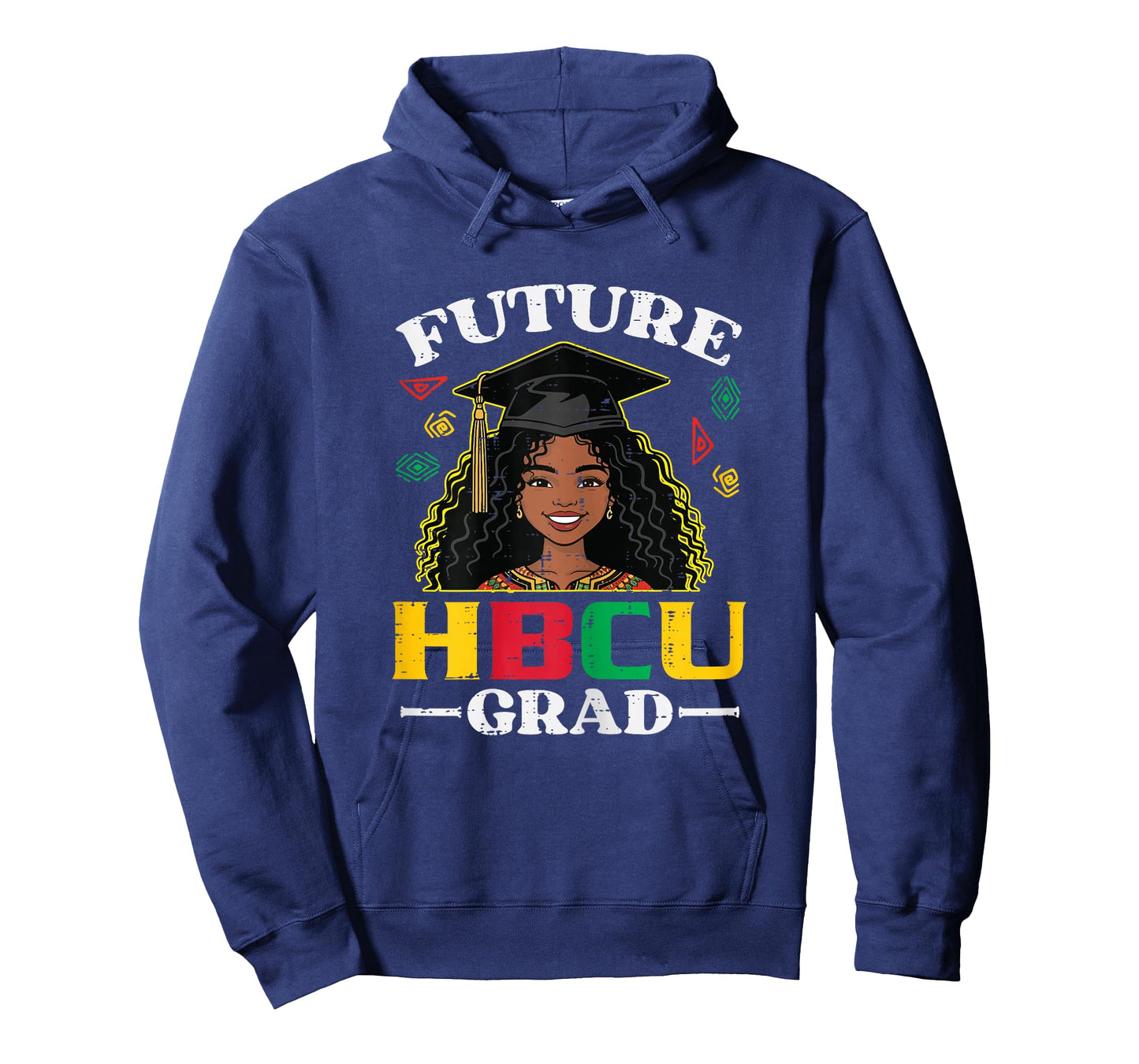 Black History Girl Future HBCU Grad African Girls Kids Women T-Shirt