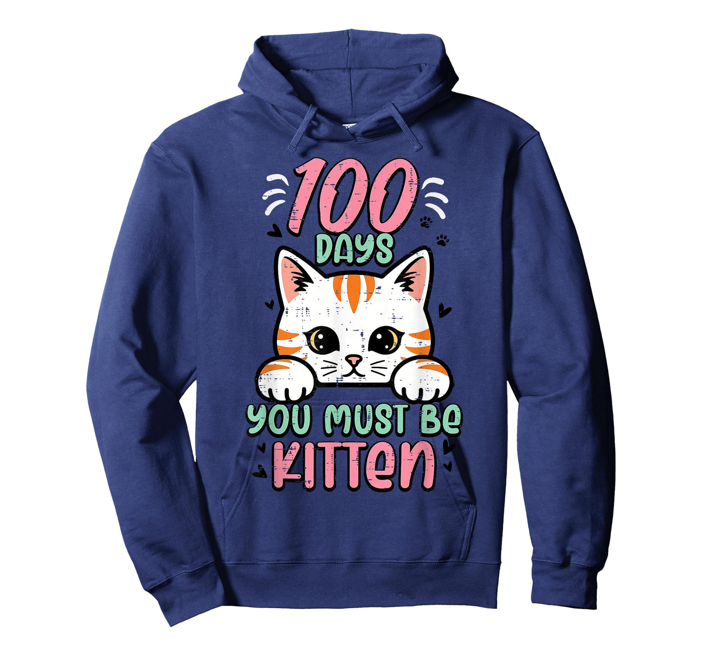 100 Days You Must Be Kitten Cute 100th Day of School Kids T-Shirt