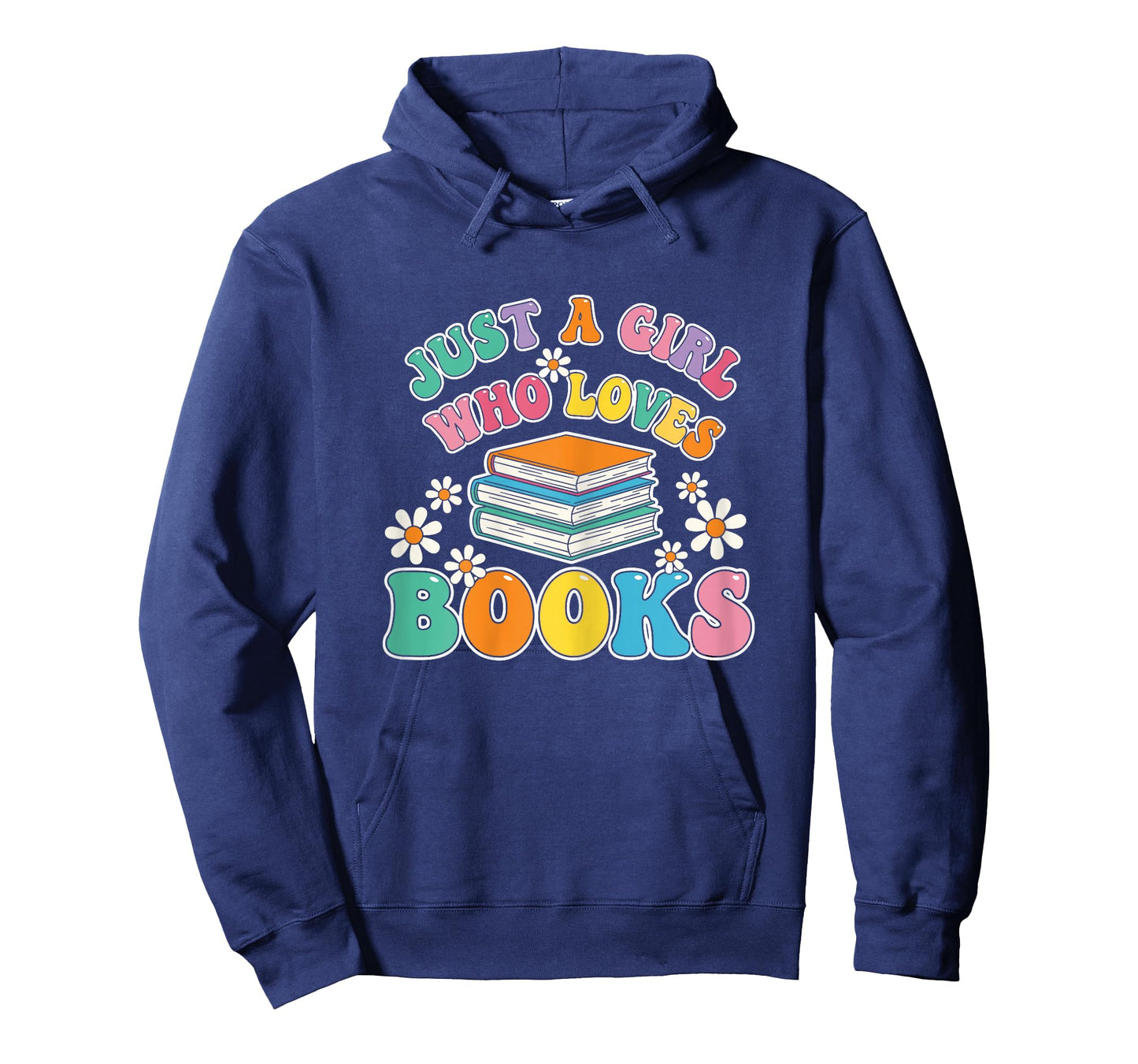 Just a Girl Who Loves Books Pajamas Shirt Reading Book Lover T-Shirt
