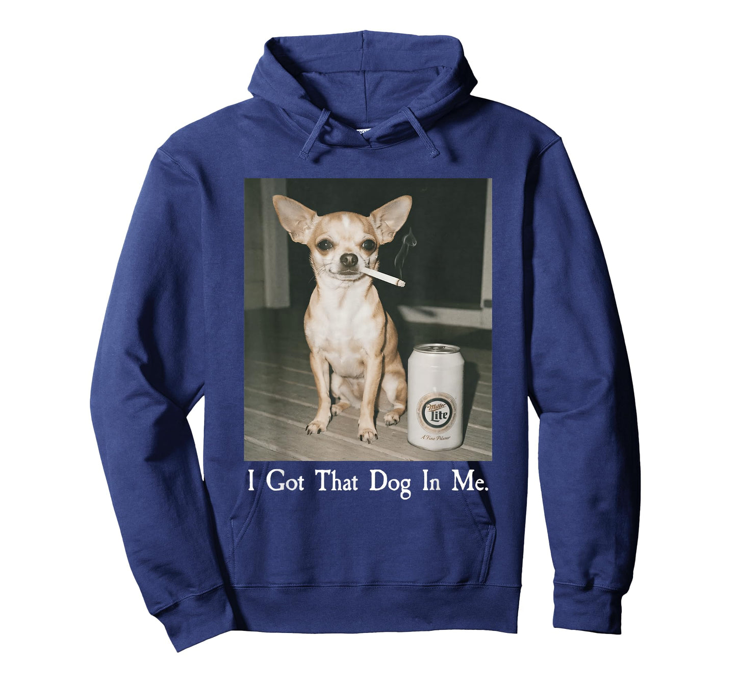 I Got That Dog in Me Funny Smoking Chihuahua Meme Dog Lover T-Shirt