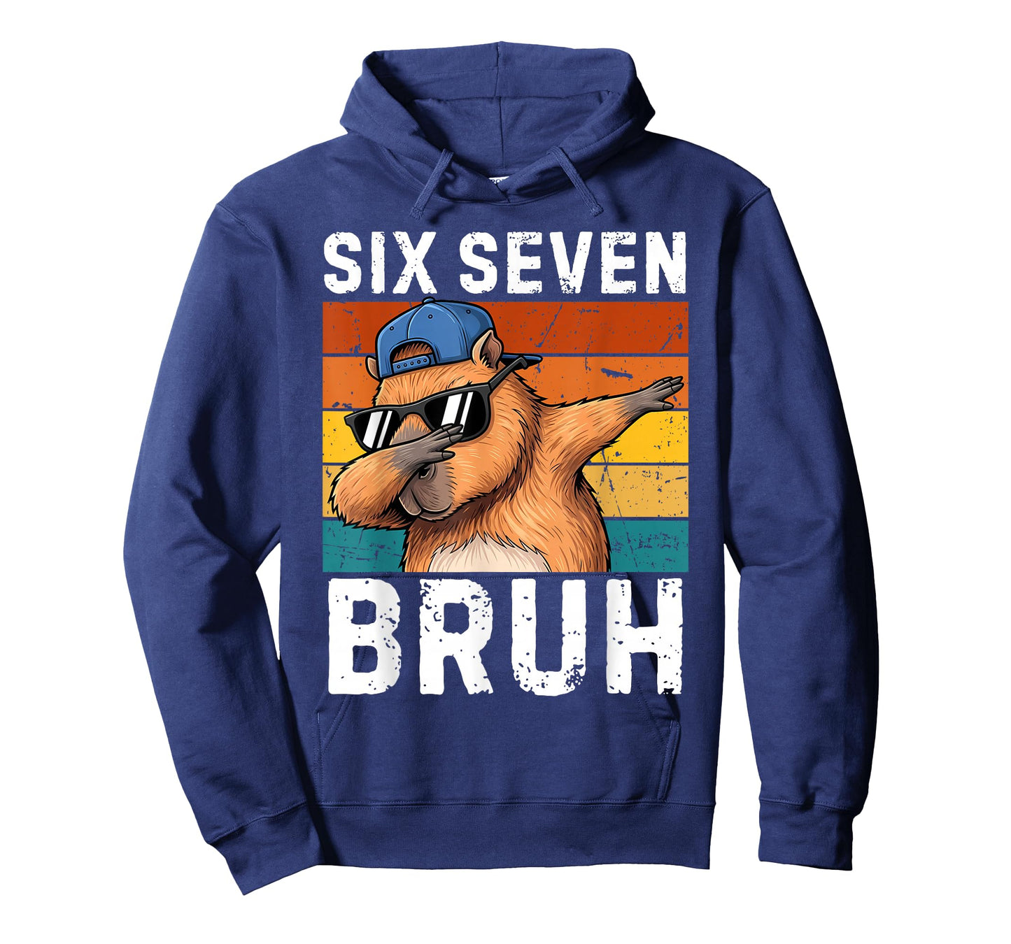 67 Bruh Meme Funny 6 7 Capybara for Boys Kids Six Seven T-Shirt