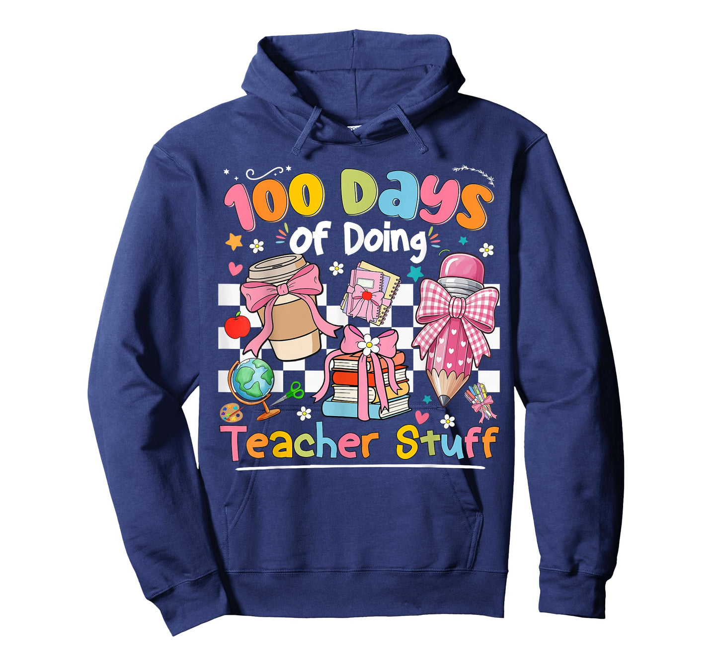 100th Day of School Teacher 100 Days Coffee Books T-Shirt