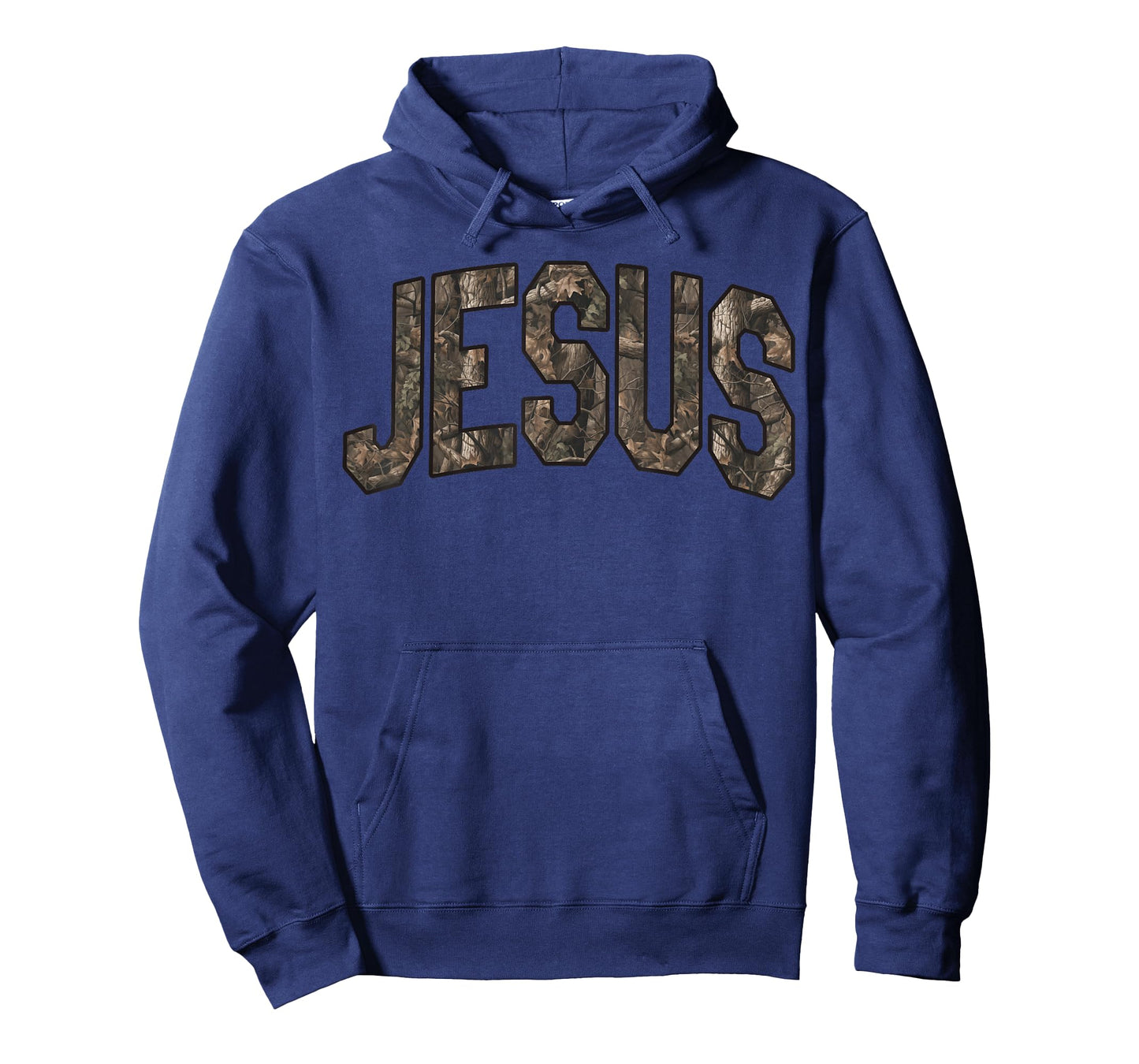 Camo Jesus King Christian God Praise Aesthetic Son Brother T-Shirt