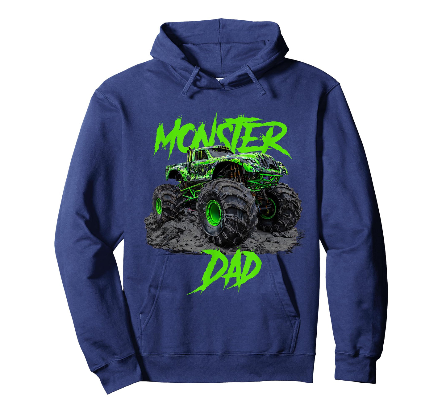 Monster Dad Truck Family Matching T-Shirt