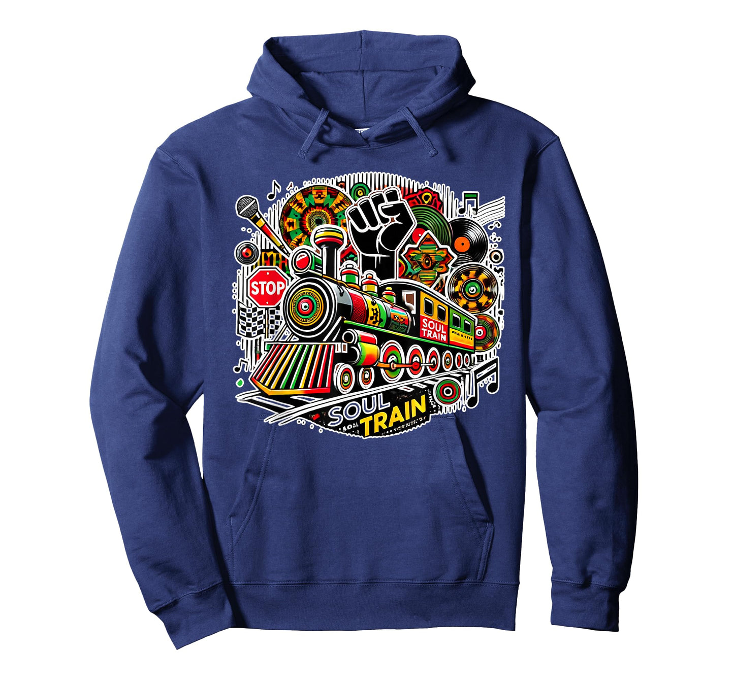 Soul Train African American Melanin Africa Black History T-Shirt