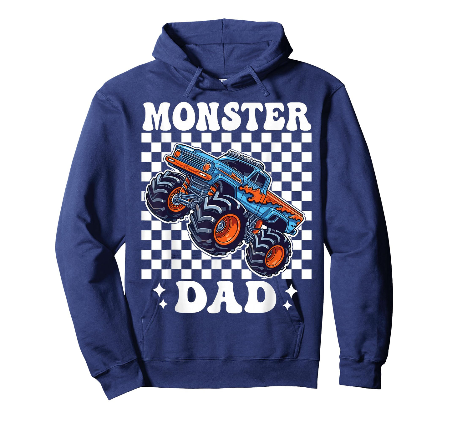Monster Truck Dad Family Matching Monster Trucks Birthday T-Shirt