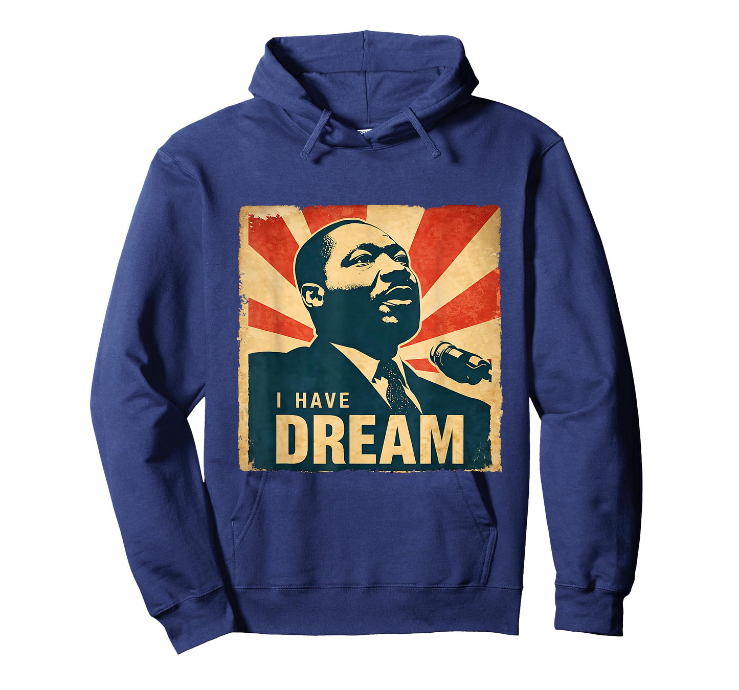 Dream Like King African American Black History Month Vintage T-Shirt