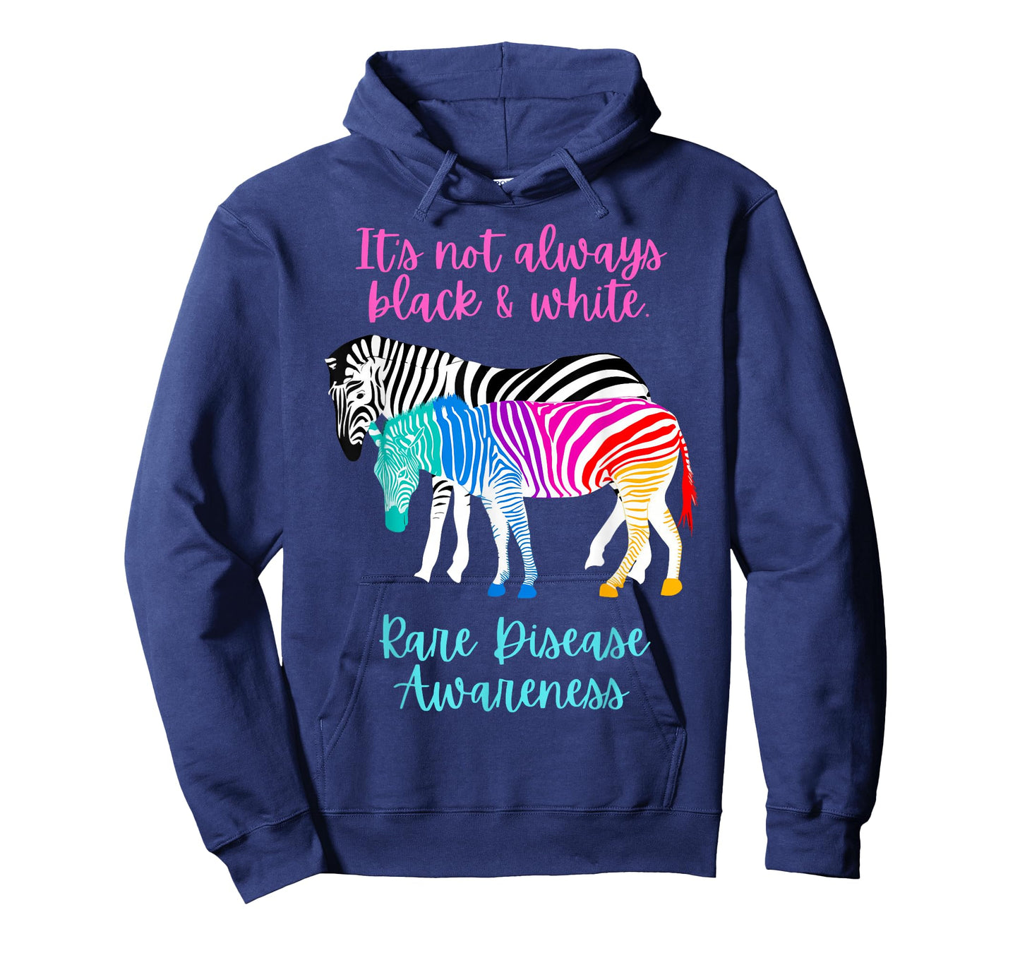 Zebra Rare Disease Awareness Proud Rare Disease Day 2026 T-Shirt