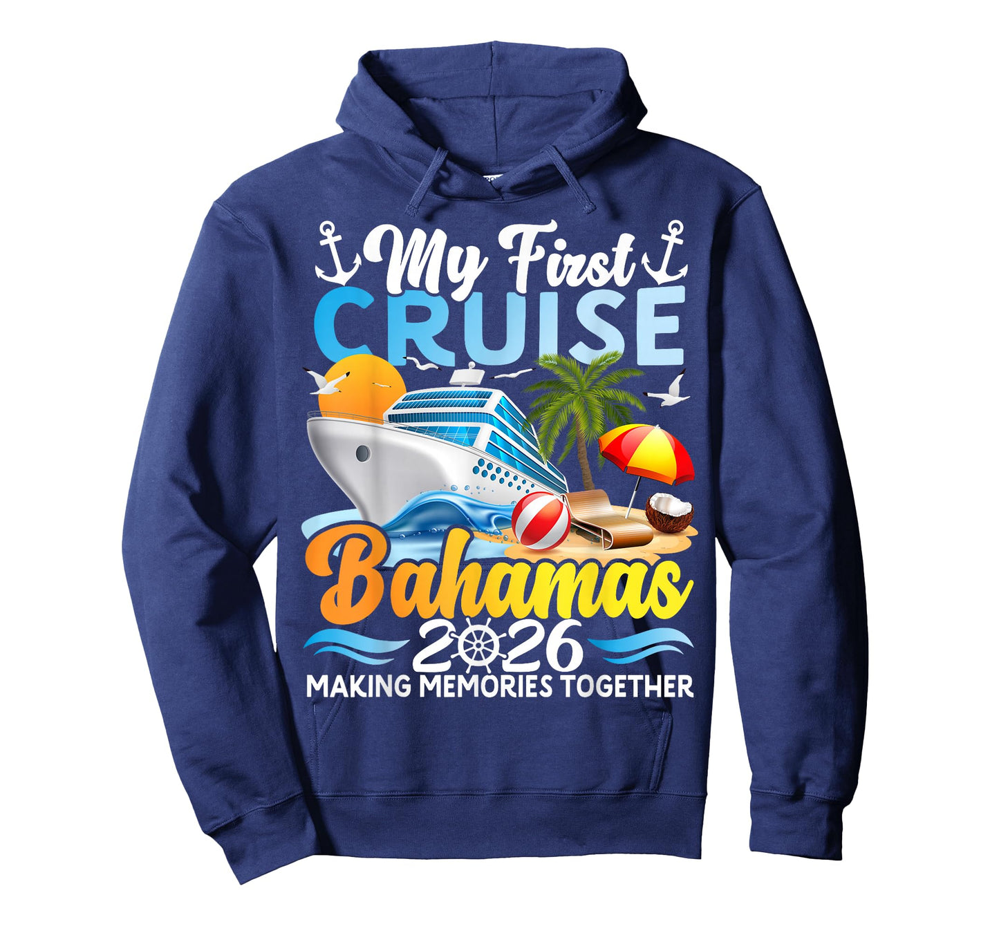 My First Cruise Bahamas 2026 Family Trip Cruisin Together T-Shirt