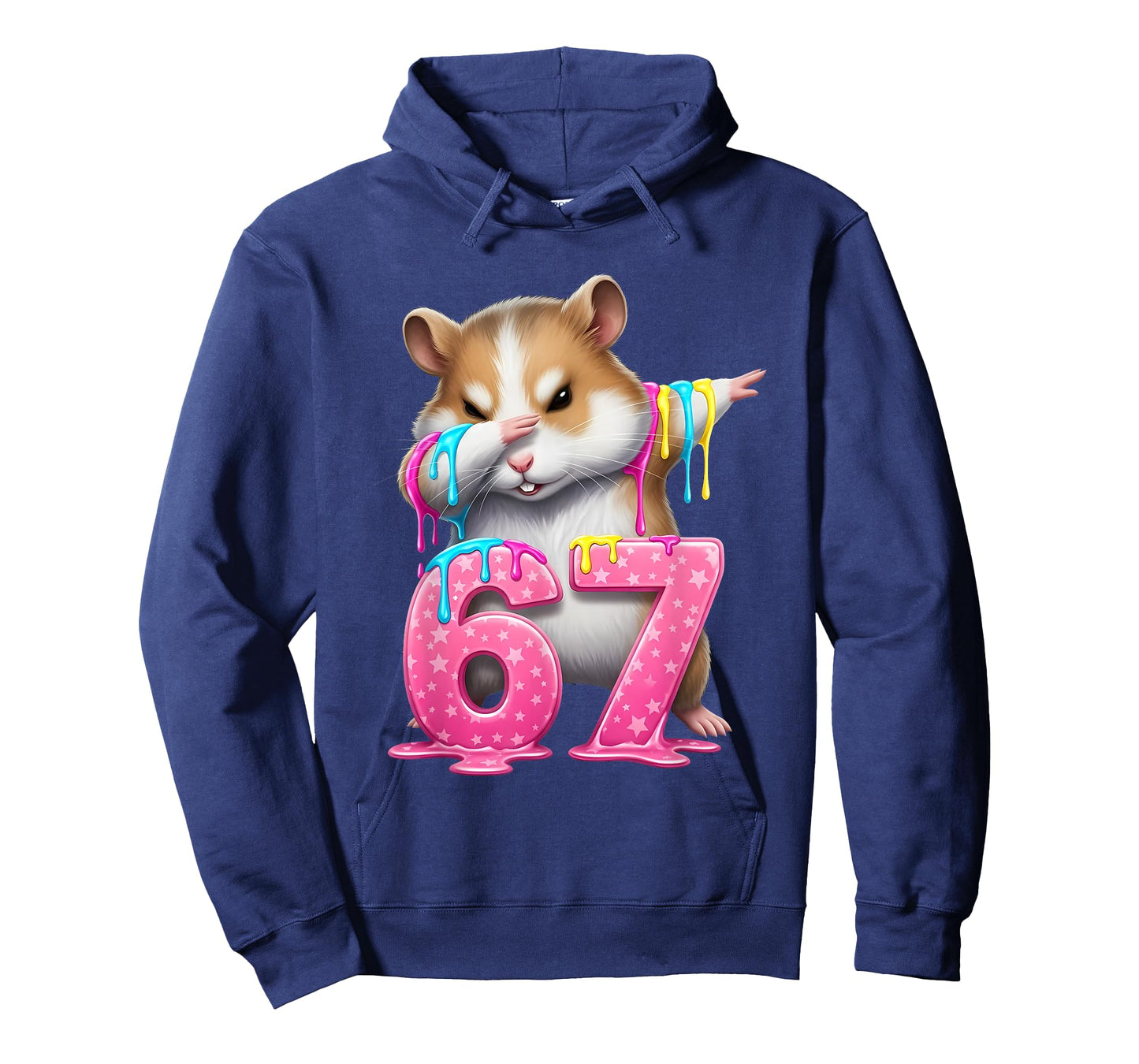67 Animals Funny 67 Brainrot Youth Kids Hamster 67 T-Shirt