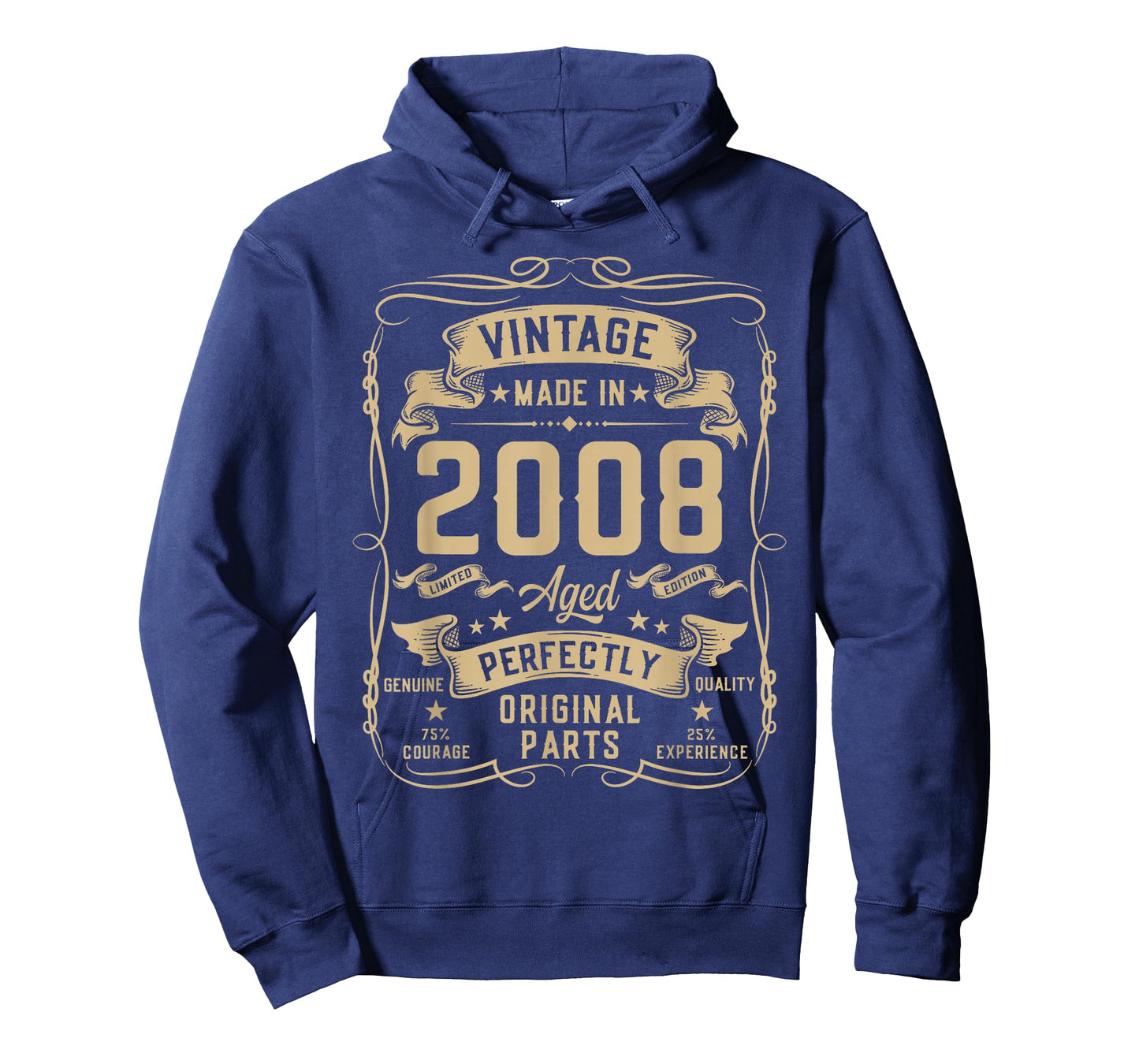 Vintage 2008 18yr 18th Birthday Gifts for Men 18 Years Old T-Shirt