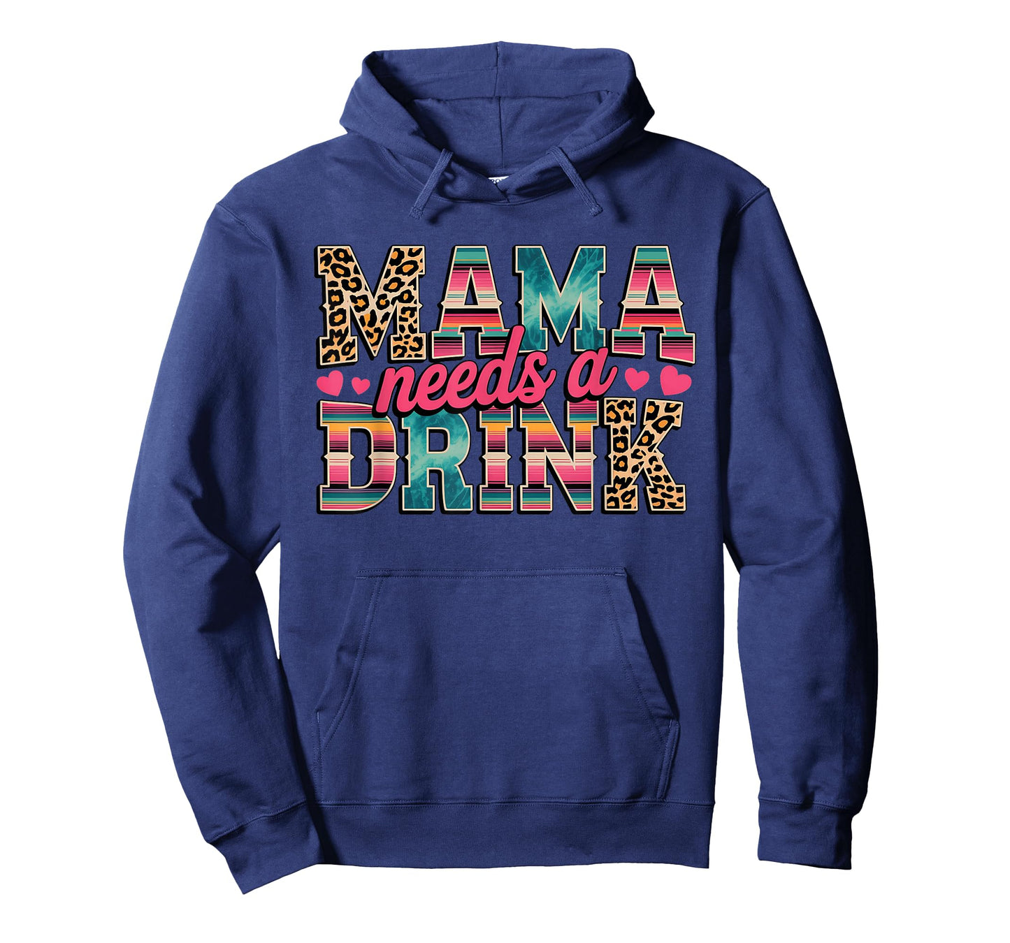 Funny Mama Needs A Drink Beer Wine Lover Mother's Day T-Shirt