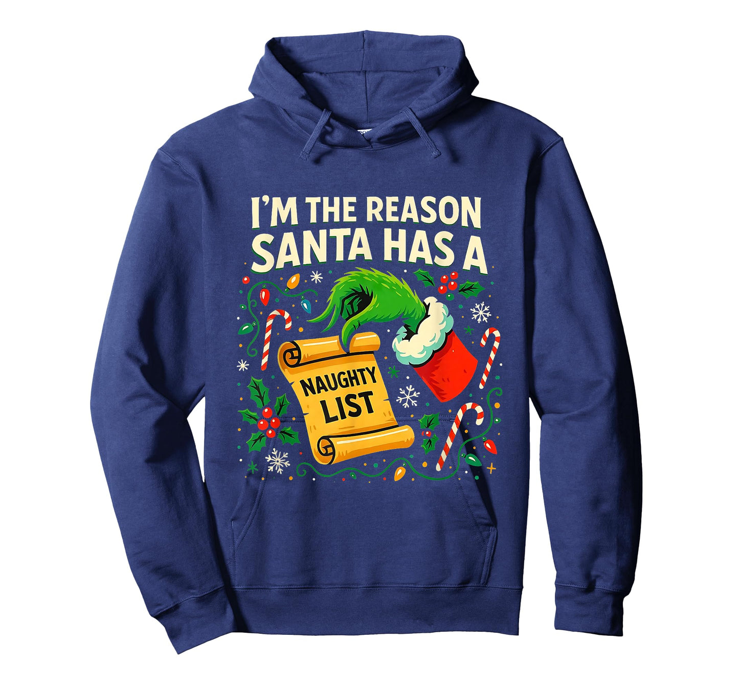 I’m The Reason Santa Has a Naughty List Christmas T-Shirt
