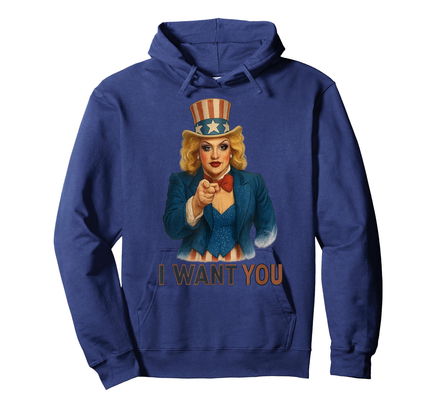 Uncle Sam Drag Queen LGBTQ Proud Patriotic American USA T-Shirt