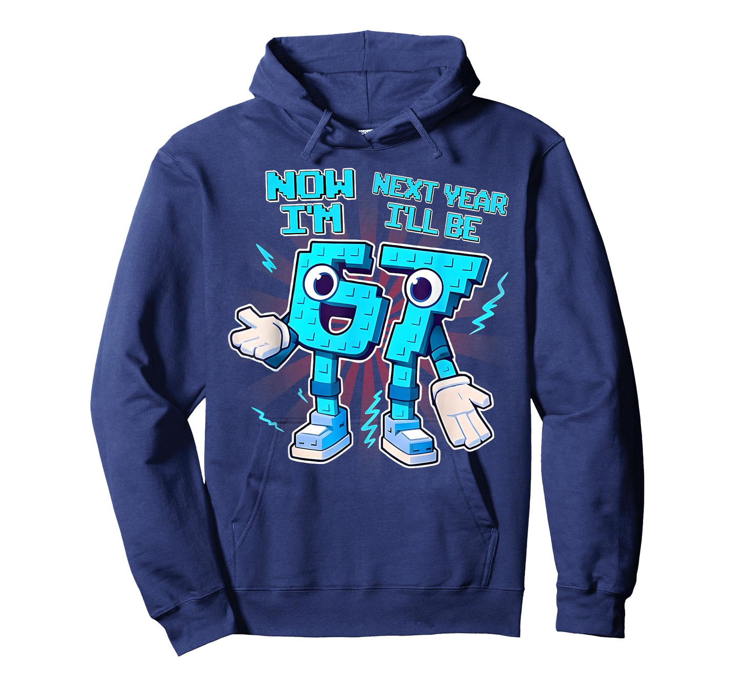 Italian Brainrot Now I'm 6 Next Year I'll Be 7 Gift Kid Boy T-Shirt