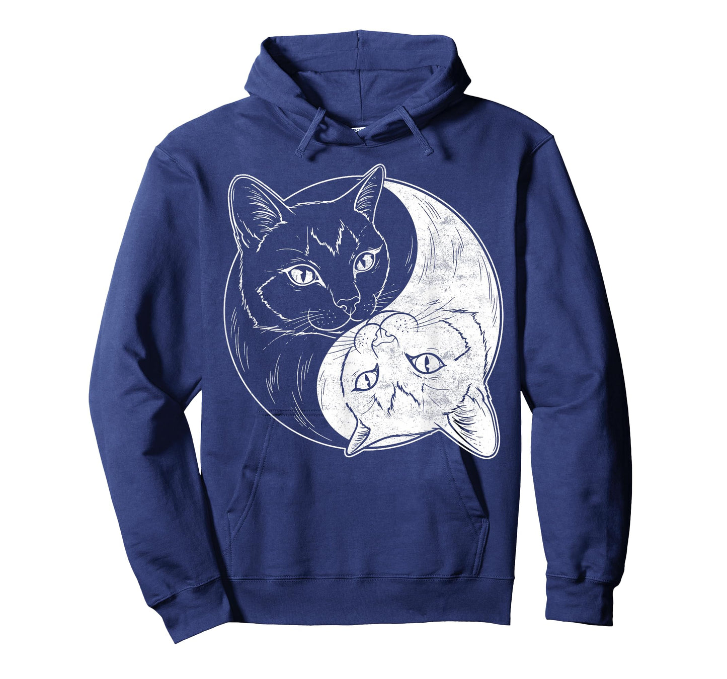 Yin Yang Cats Chinese Art Taoism Cute Kitten Lover T-Shirt