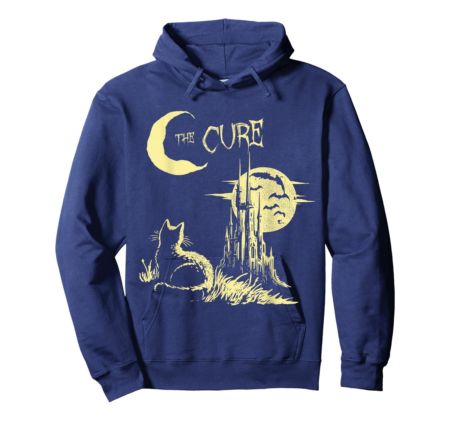 Retro The Cure Cat Gothic Cat Lover Men Women Kids T-Shirt